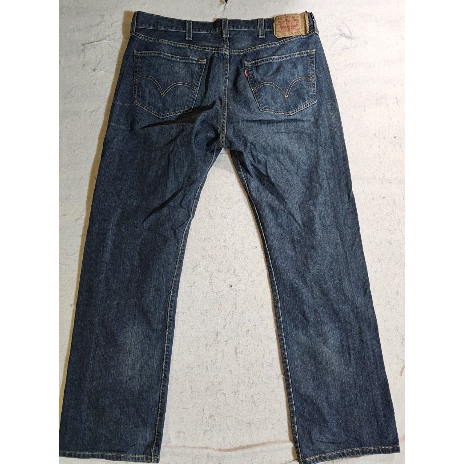 Levi's VINTAGE Levi 501 XX Button-Fly Jeans Dark Wash Denim Cotton Y2K Men 38x32 Size US 38 / EU 54 - 6 Thumbnail