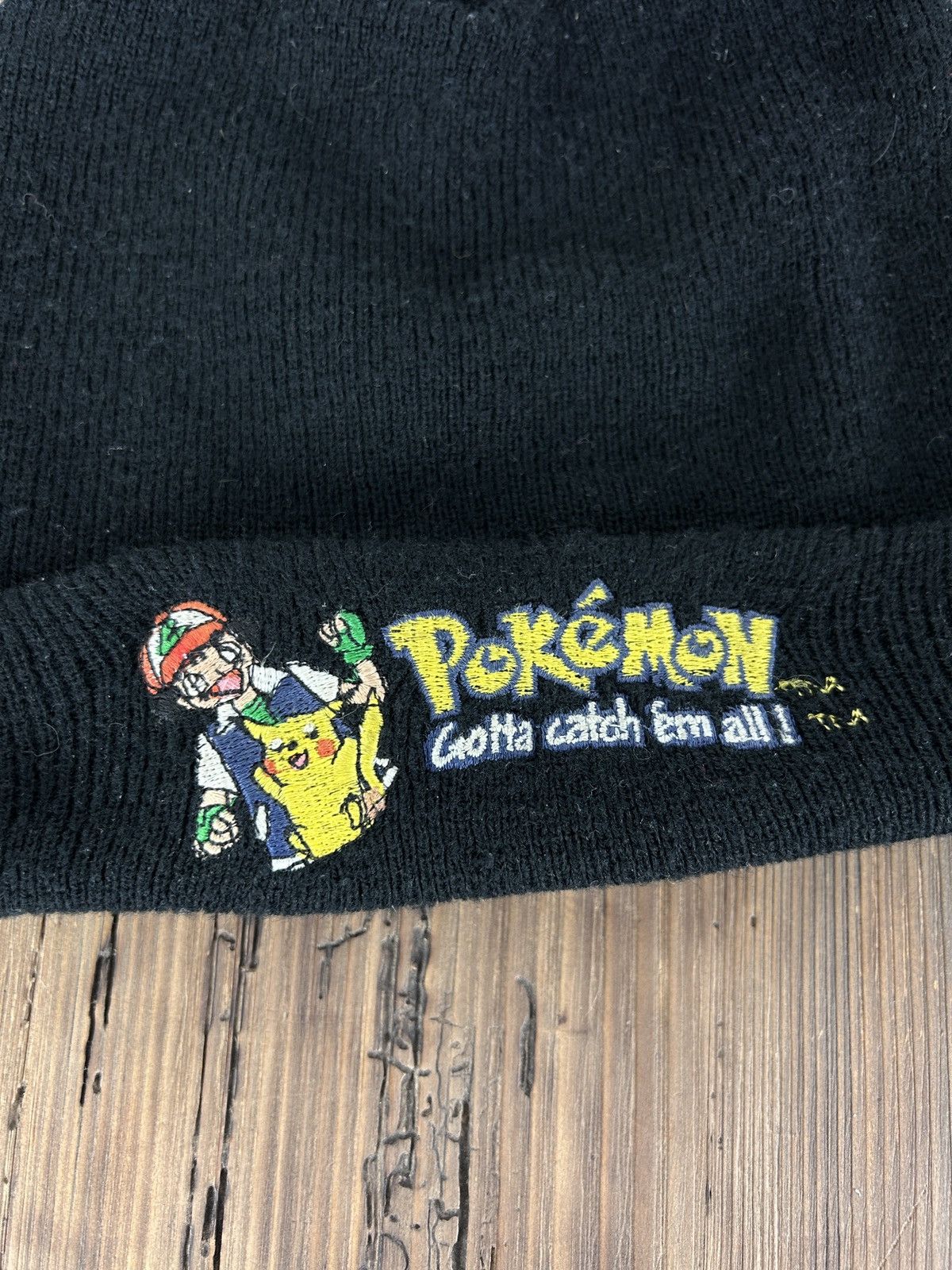 Nintendo Vintage Nintendo 2000 Pokemon Gotta Catch Em All Beanie Hat Size ONE SIZE - 7 Thumbnail