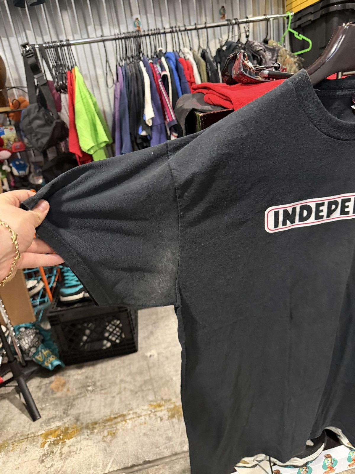 Independent Truck Co. Y2K Vintage Independent Bar Logo Tee XXL Size US XXL / EU 58 / 5 - 3 Thumbnail