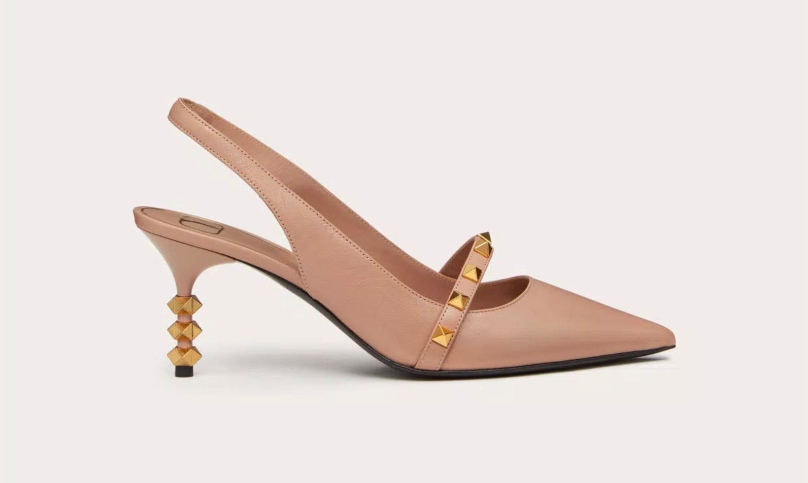 Valentino Rockstud Sculpted Heel Pumps SIZE 37