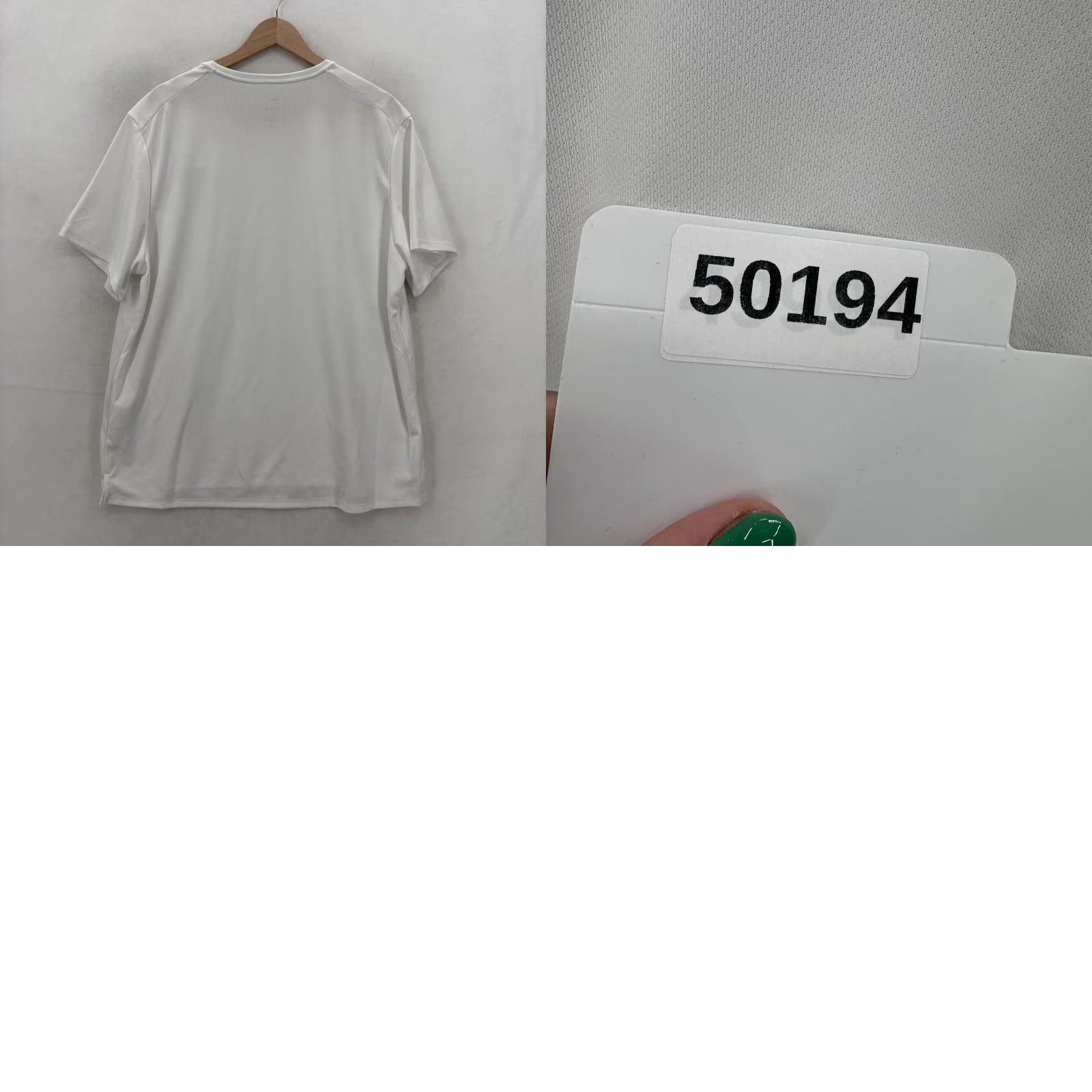 Nike Nike Dri-FIT Running Shirt Mens XL White Short Sleeve UPF 40+ Athletic Training Size US XL / EU 56 / 4 - 9 Thumbnail