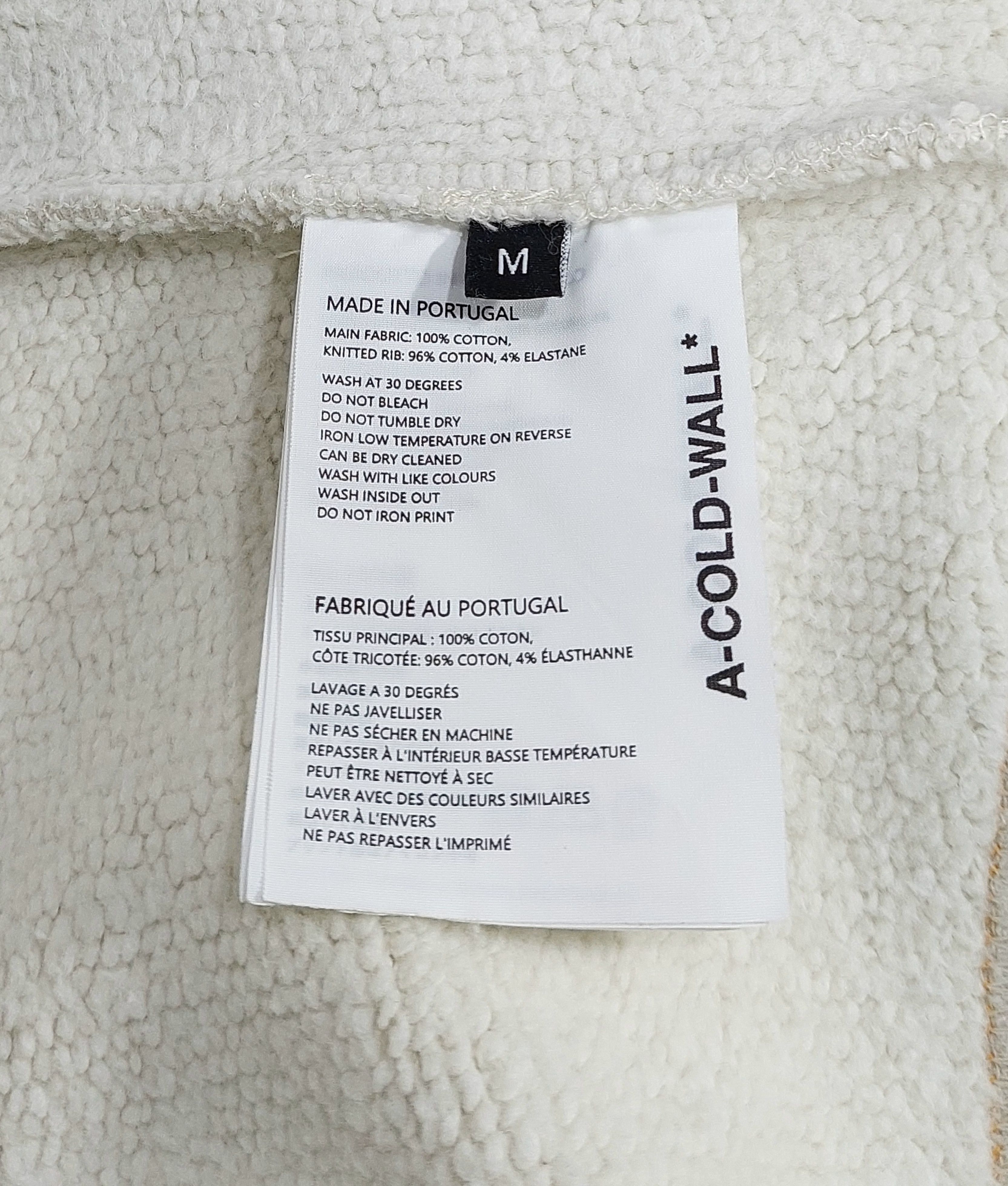 A-COLD-WALL* aspect hoodie - off-white M Size US M / EU 48-50 / 2 - 3 Thumbnail