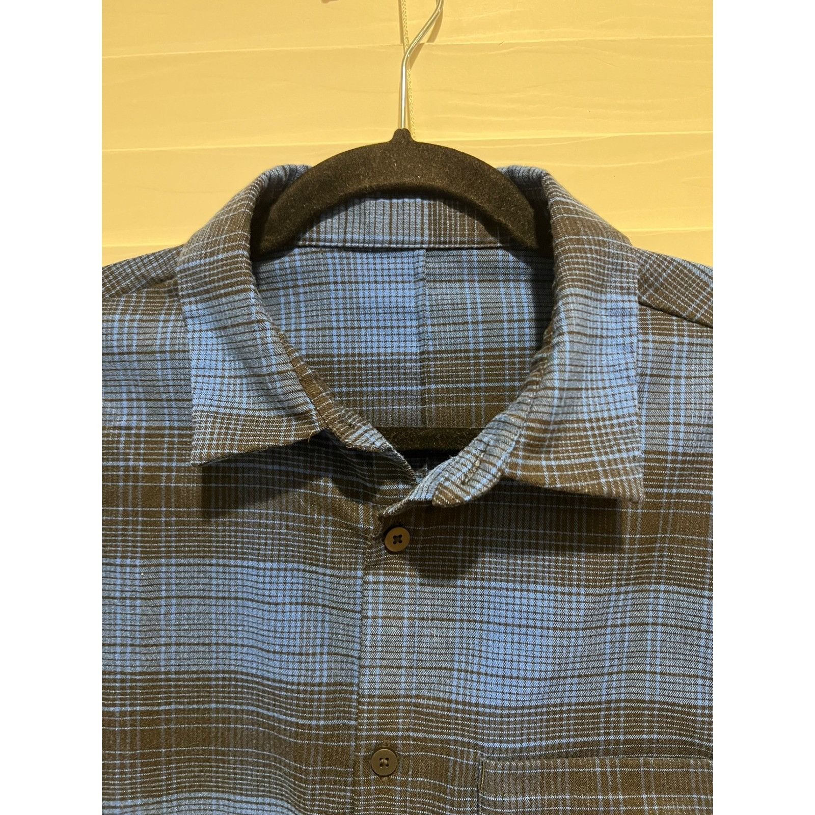 Lululemon Lululemon Blue Plaid Button Down Long Sleeve Shirt Casual Si Size US M / EU 48-50 / 2 - 2 Thumbnail