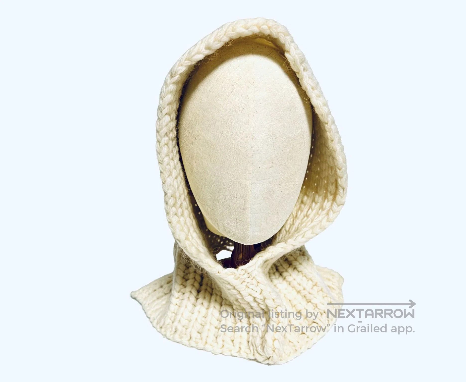 KIJIMA TAKAYUKI KIJIMA TAKAYUKI x CLANE Wool Knit Balaclava. Size ONE SIZE - 1 Thumbnail