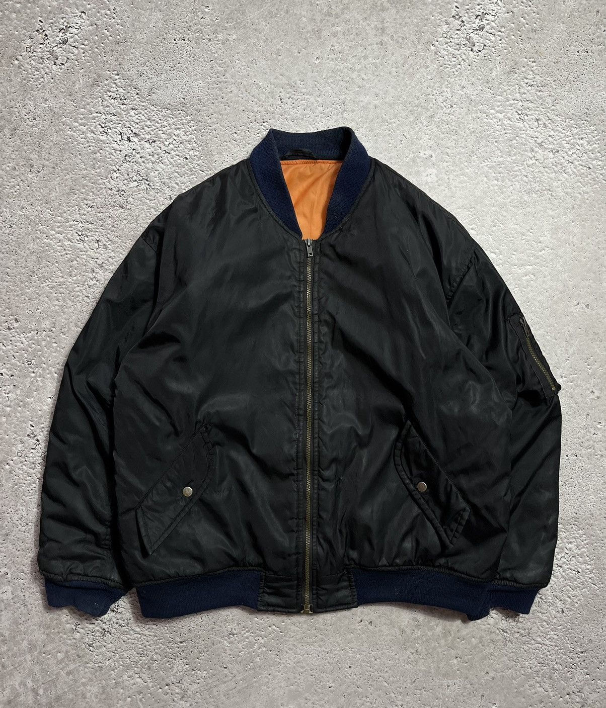 VINTAGE USA FLY MILITARY BOMBER JACKET 90’S