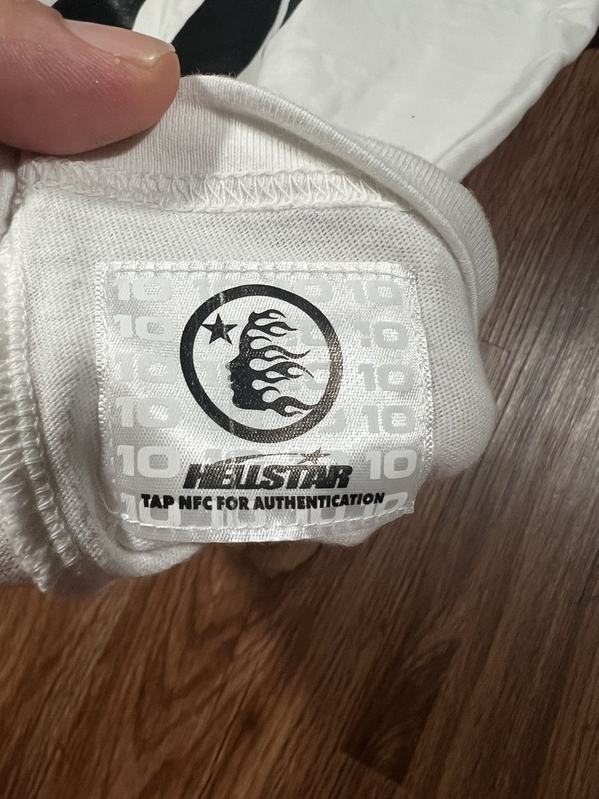 Designer × HELLSTAR Hellstar Warm Up Shirt Size US XS / EU 42 / 0 - 3 Thumbnail