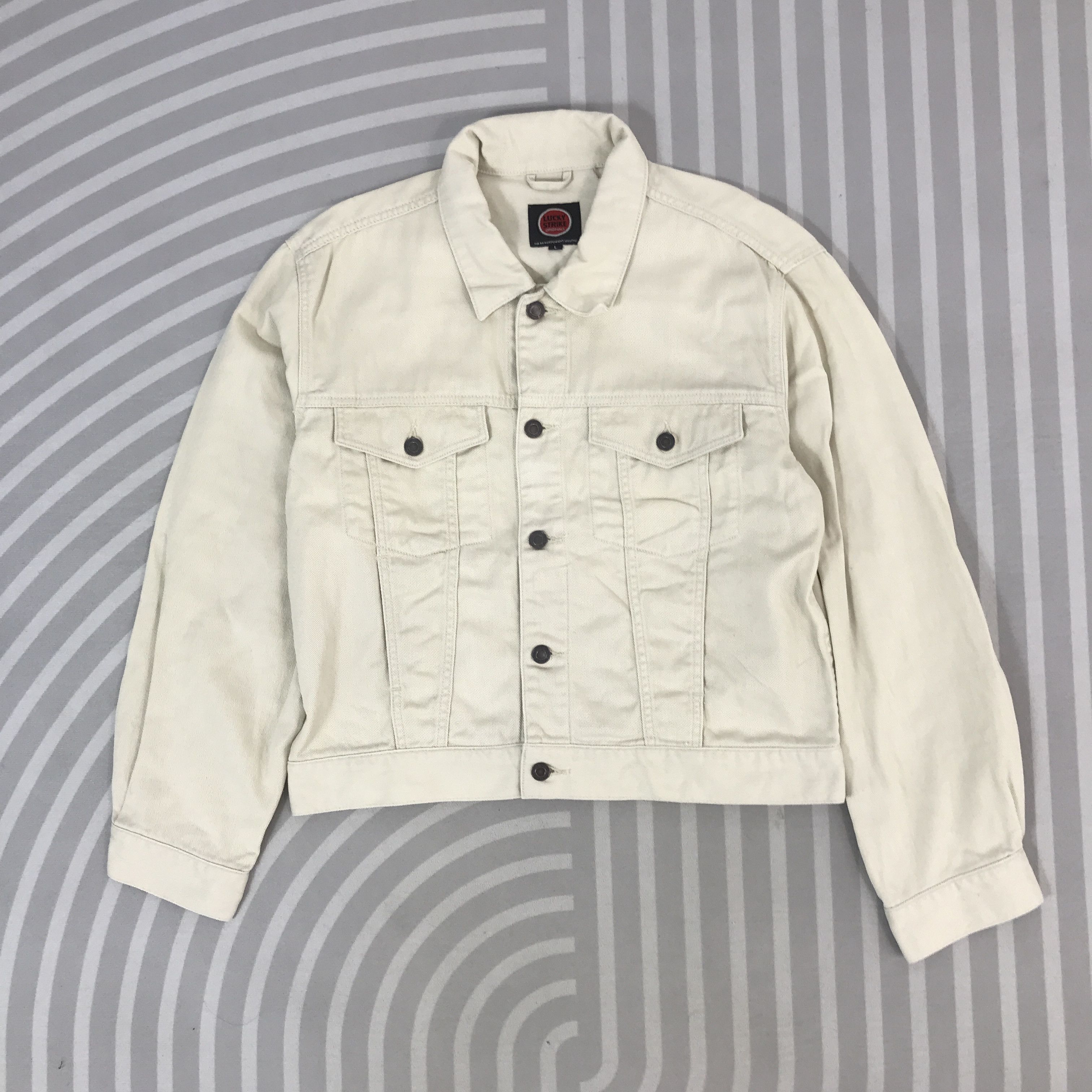 Gear for Sports Vintage Lucky Strike Tracker Button up Jacket Size US L / EU 52-54 / 3 - 1 Thumbnail