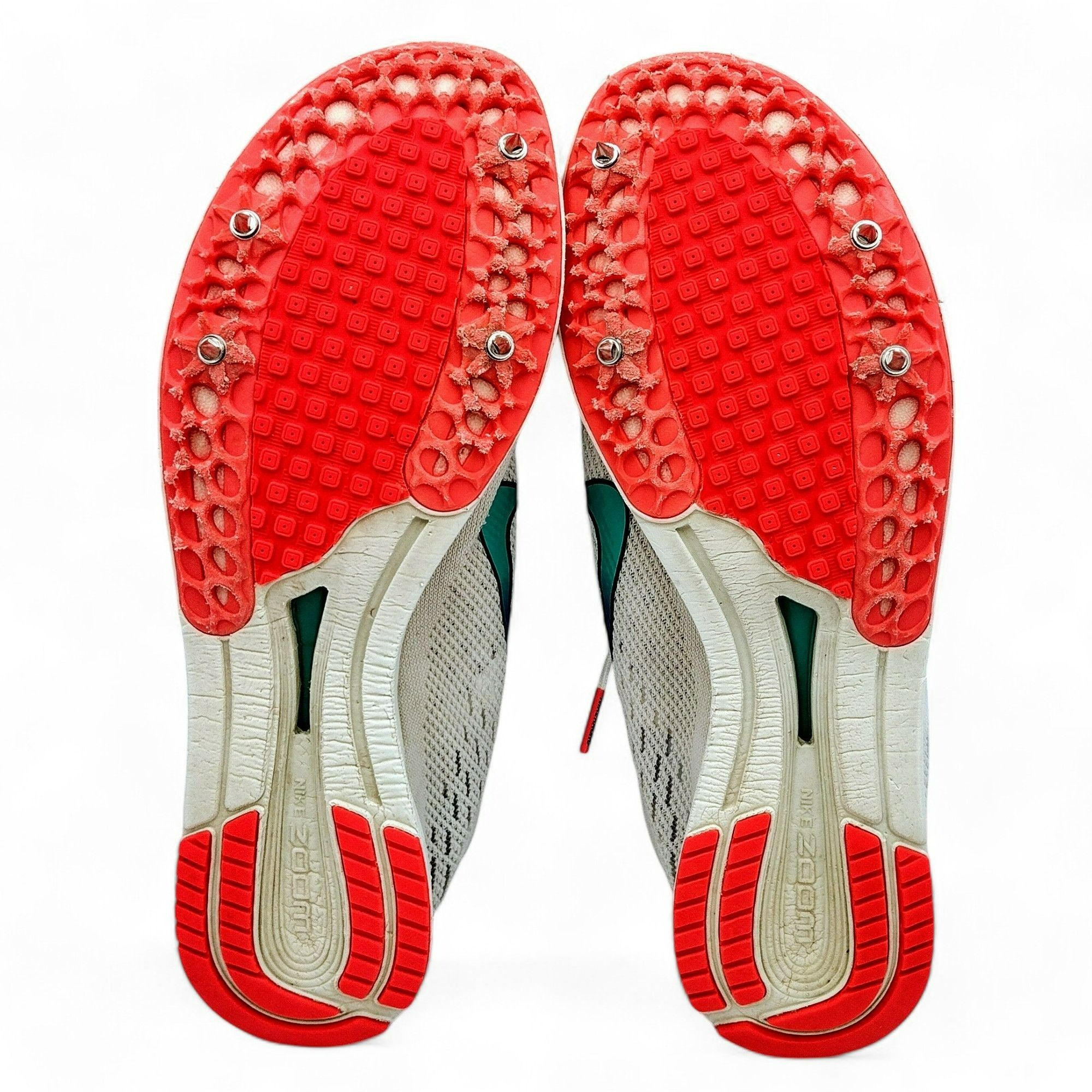 Nike Nike Air Zoom Streak LT 4 Spikes Flat White Ombre Cleats Size US 10.5 / EU 43-44 - 7 Thumbnail