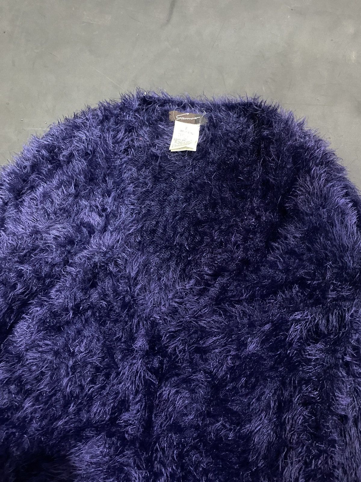 If Six Was Nine 💸BINDINGOFFER💸Japanese furcardigan kurtcobain mohair styled Size US L / EU 52-54 / 3 - 2 Thumbnail