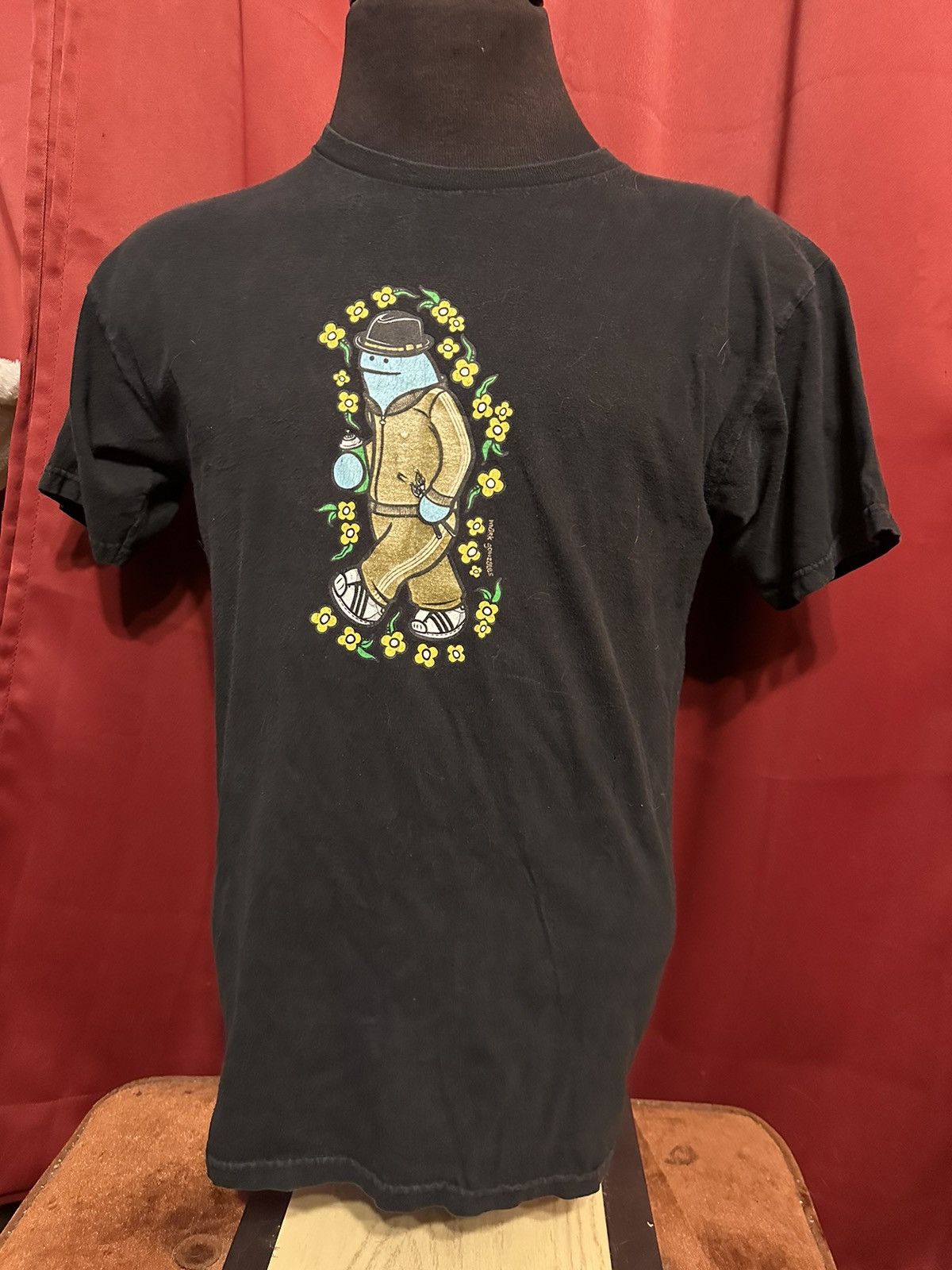Krooked Vintage Krooked Skateboard Tee Skate Tee Marc Gonzales Grail Size US M / EU 48-50 / 2 - 1 Thumbnail