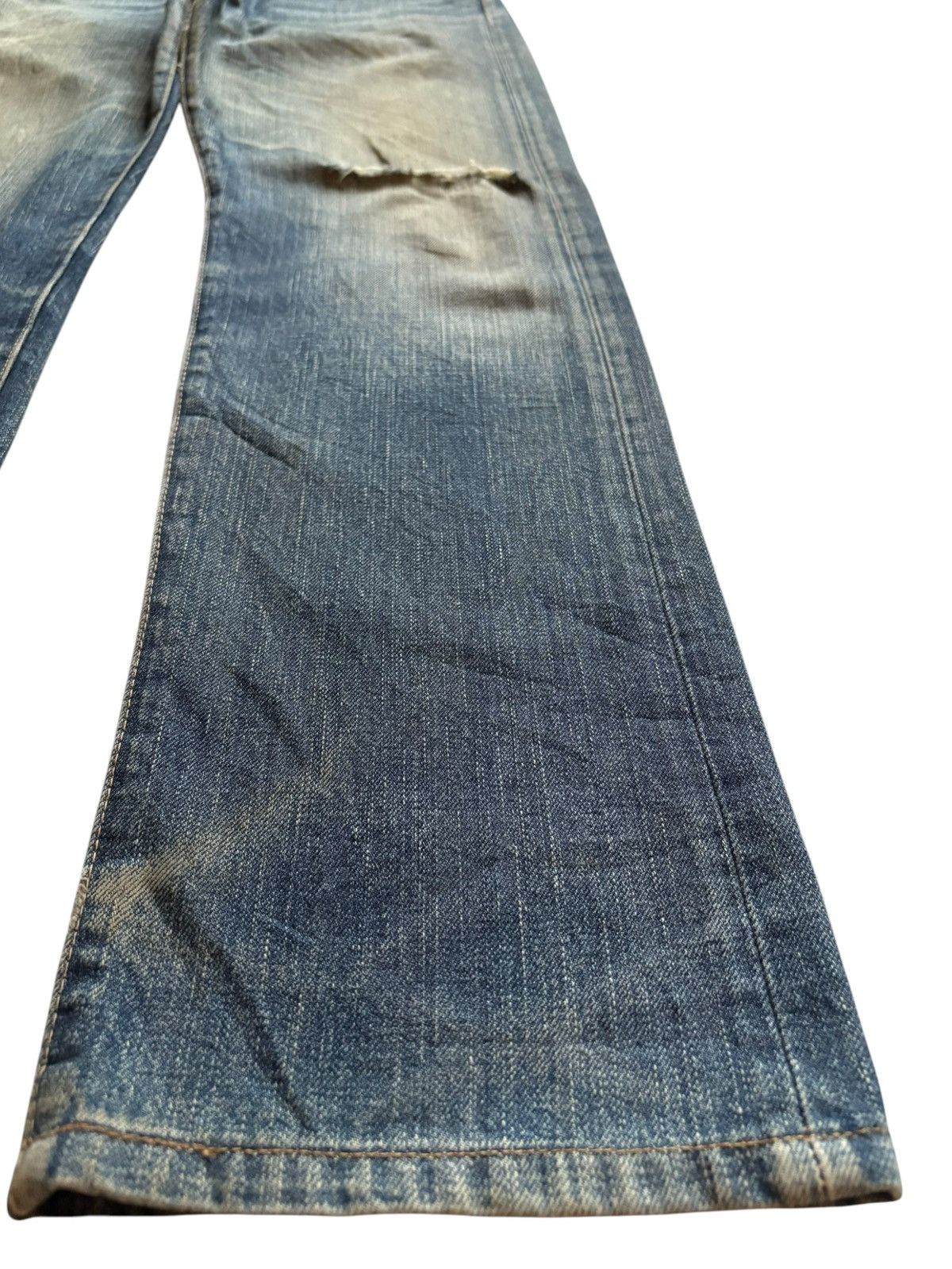 Levi's Vintage 90s Levis 505 Mud Wash Distressed Jeans Size US 31 - 7 Thumbnail