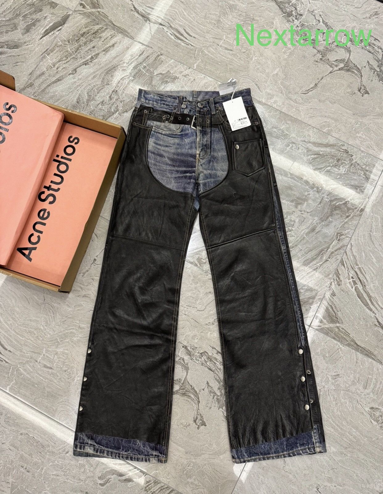 Acne Studios acne studios printed jeans 2408-Nextarrow | Grailed
