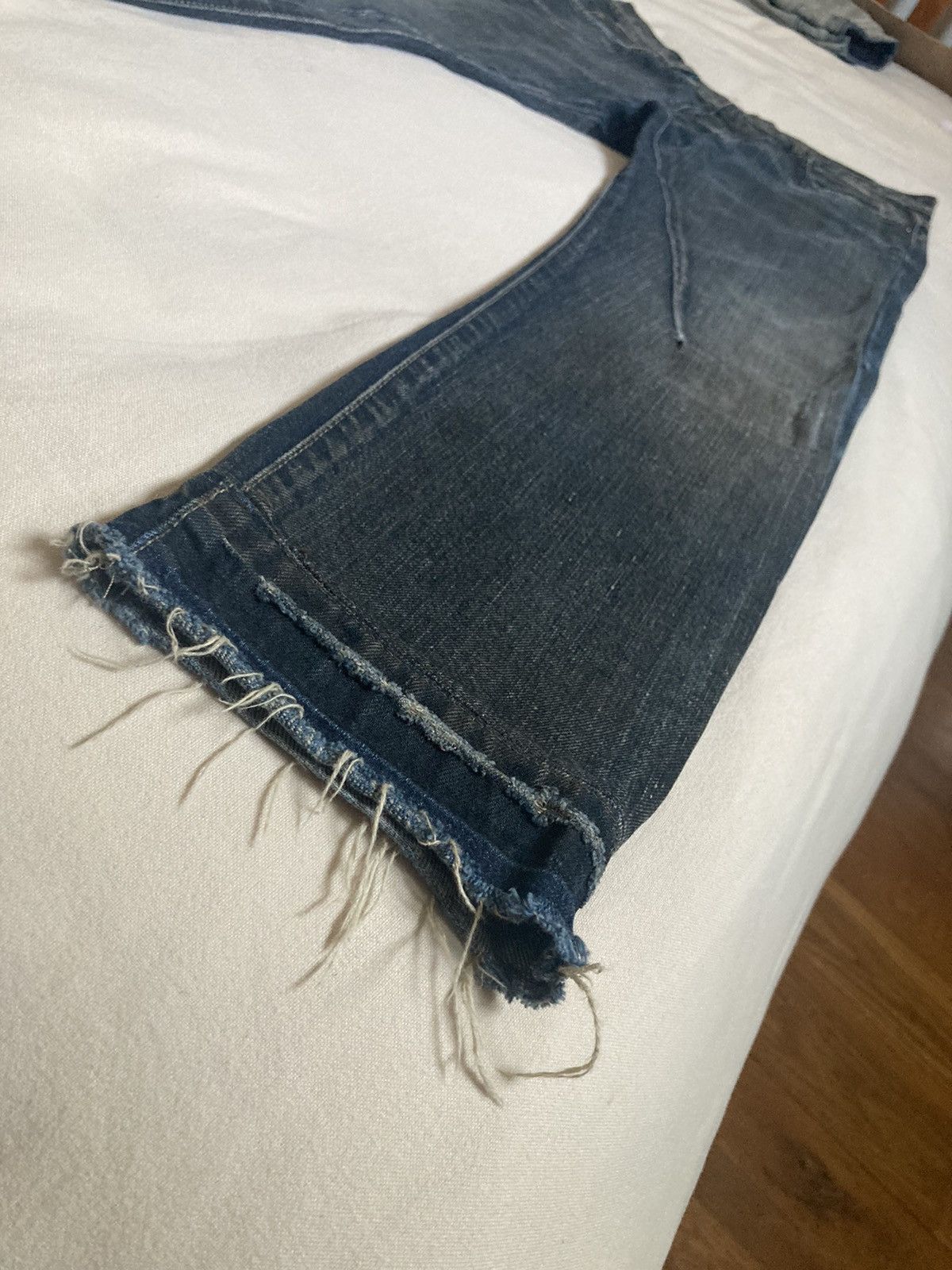 Rick Owens × Rick Owens Drkshdw Rick Owens Olmar Mirta era Denim Jean Size US 31 - 2 Thumbnail