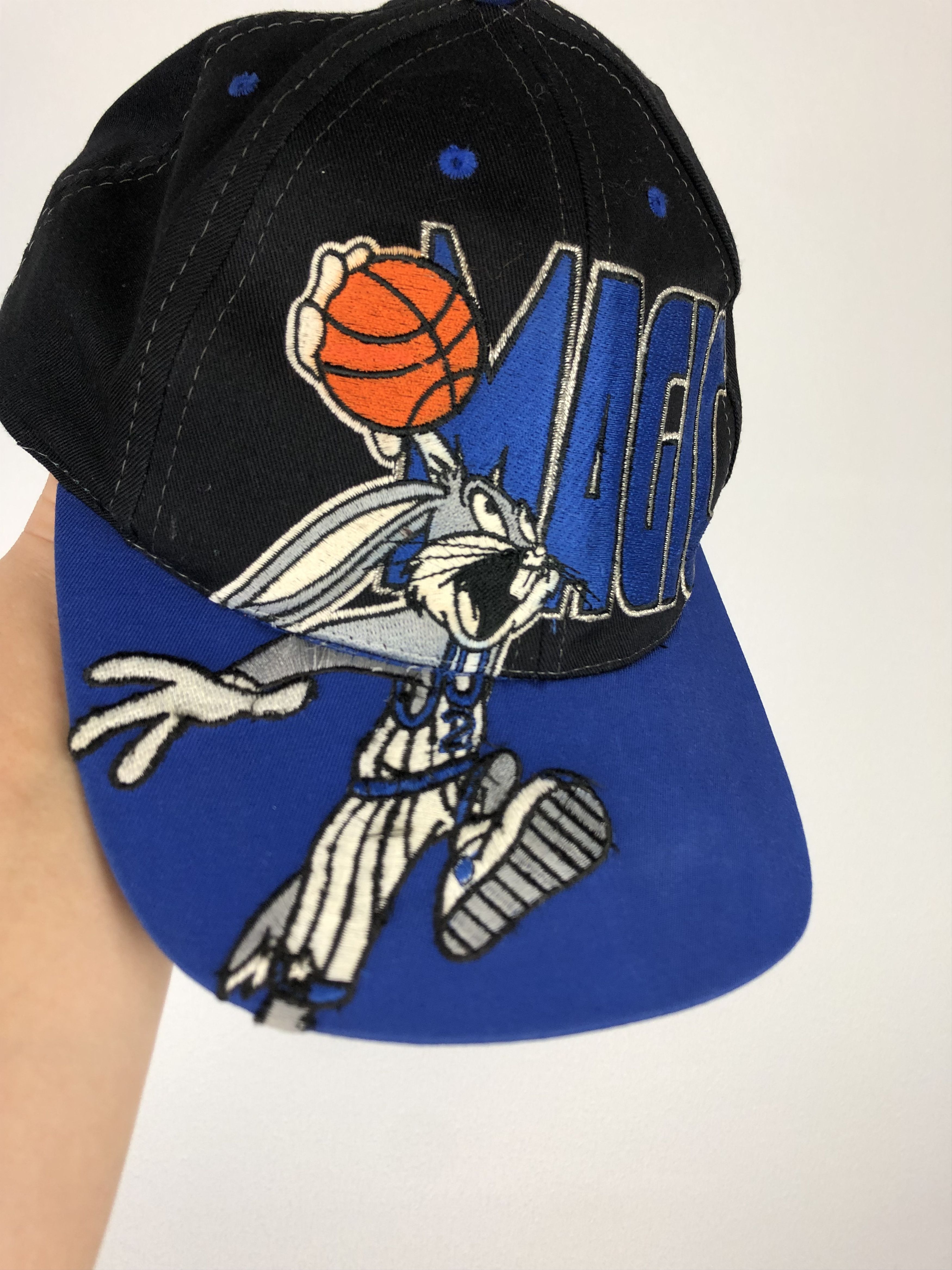 NBA × Vintage Vintage Orlando Magic Hat Cap Snapback Intercap Bunny Adult Size ONE SIZE - 3 Thumbnail