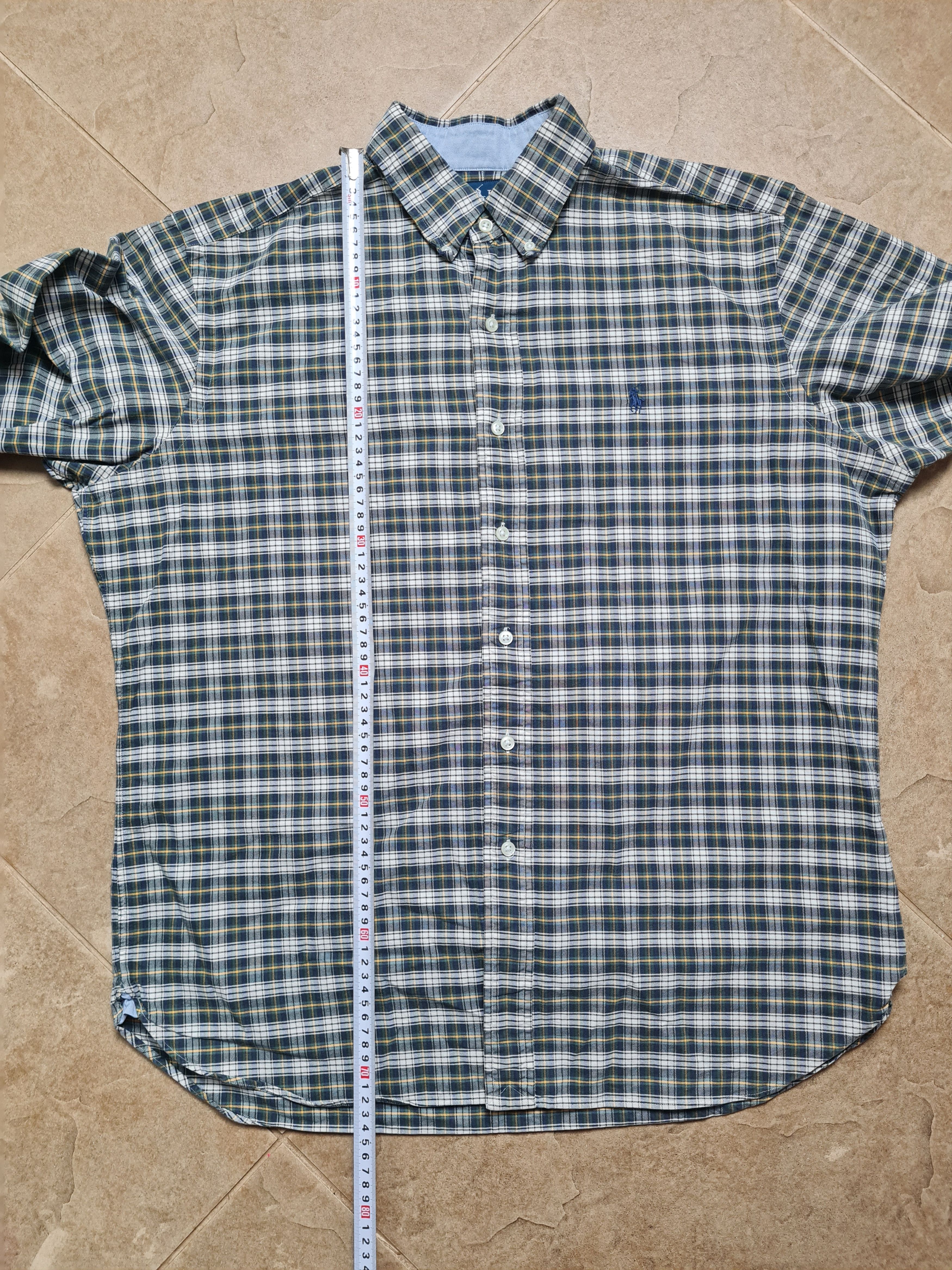 Polo Ralph Lauren Ralph Lauren Green Tartan Button Down Custom Fit Vintage L Size US L / EU 52-54 / 3 - 13 Thumbnail