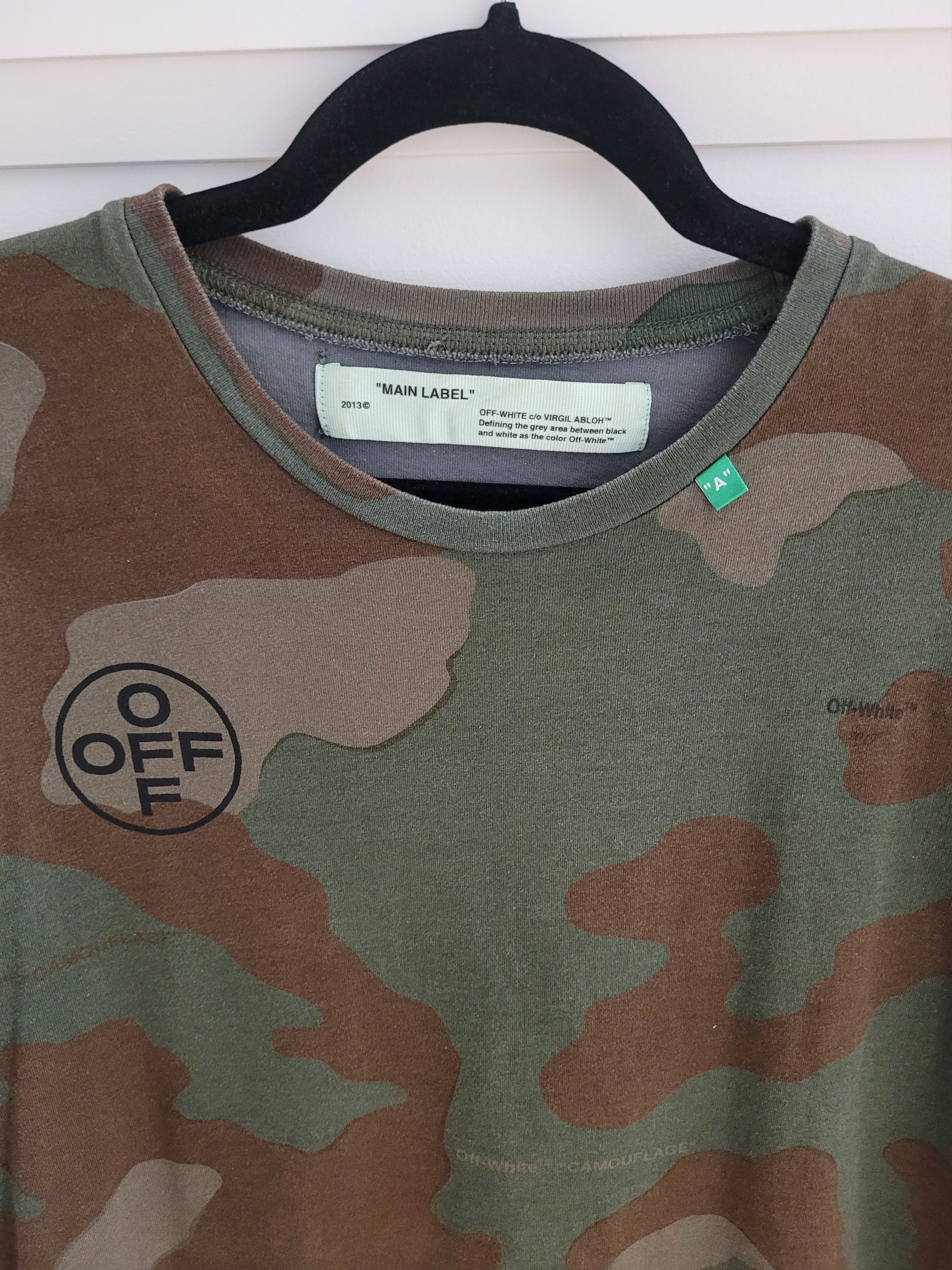 Off-White Off-White Camo Impressionism Arrows T-Shirt Size US XS / EU 42 / 0 - 4 Thumbnail