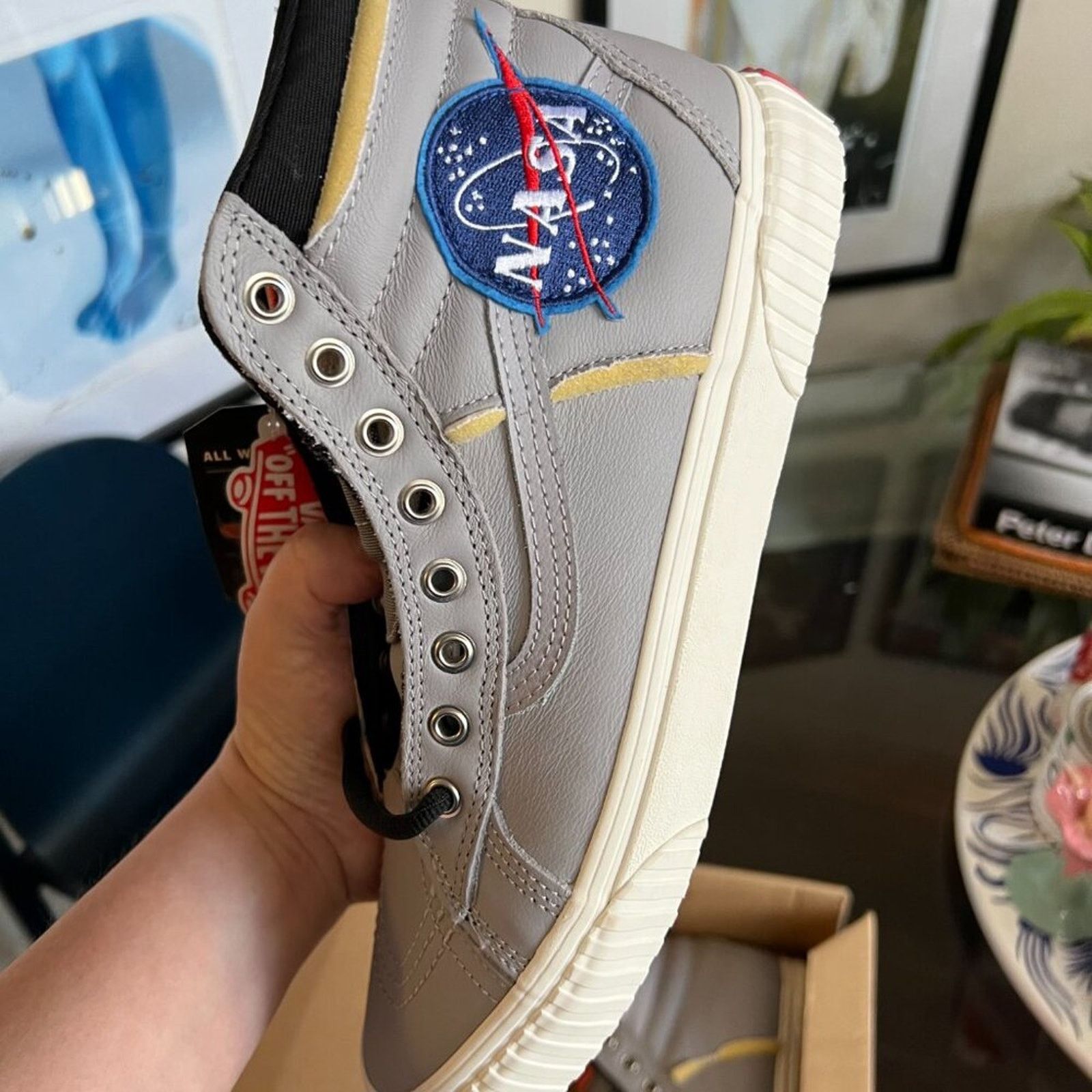 Vans Vans Sk8-Hi 46 MTE DX NASA Space Voyager Men’s 10.5, New Size US 10.5 / EU 43-44 - 9 Thumbnail