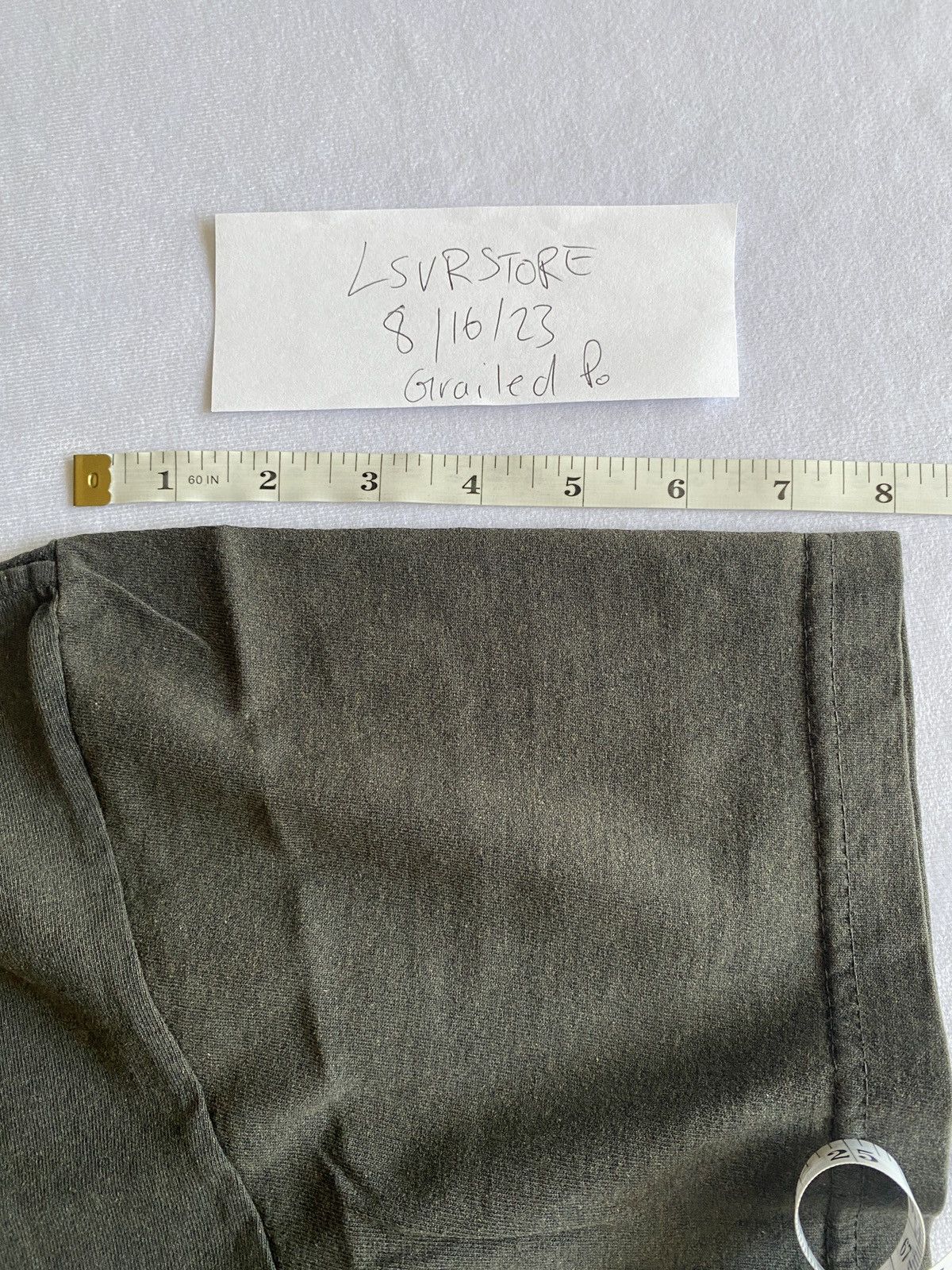 Gallery Dept. Gallery Dept. COLLECTOR S/S RAINBOW POCKET TEE MEDIUM Size US M / EU 48-50 / 2 - 12 Thumbnail