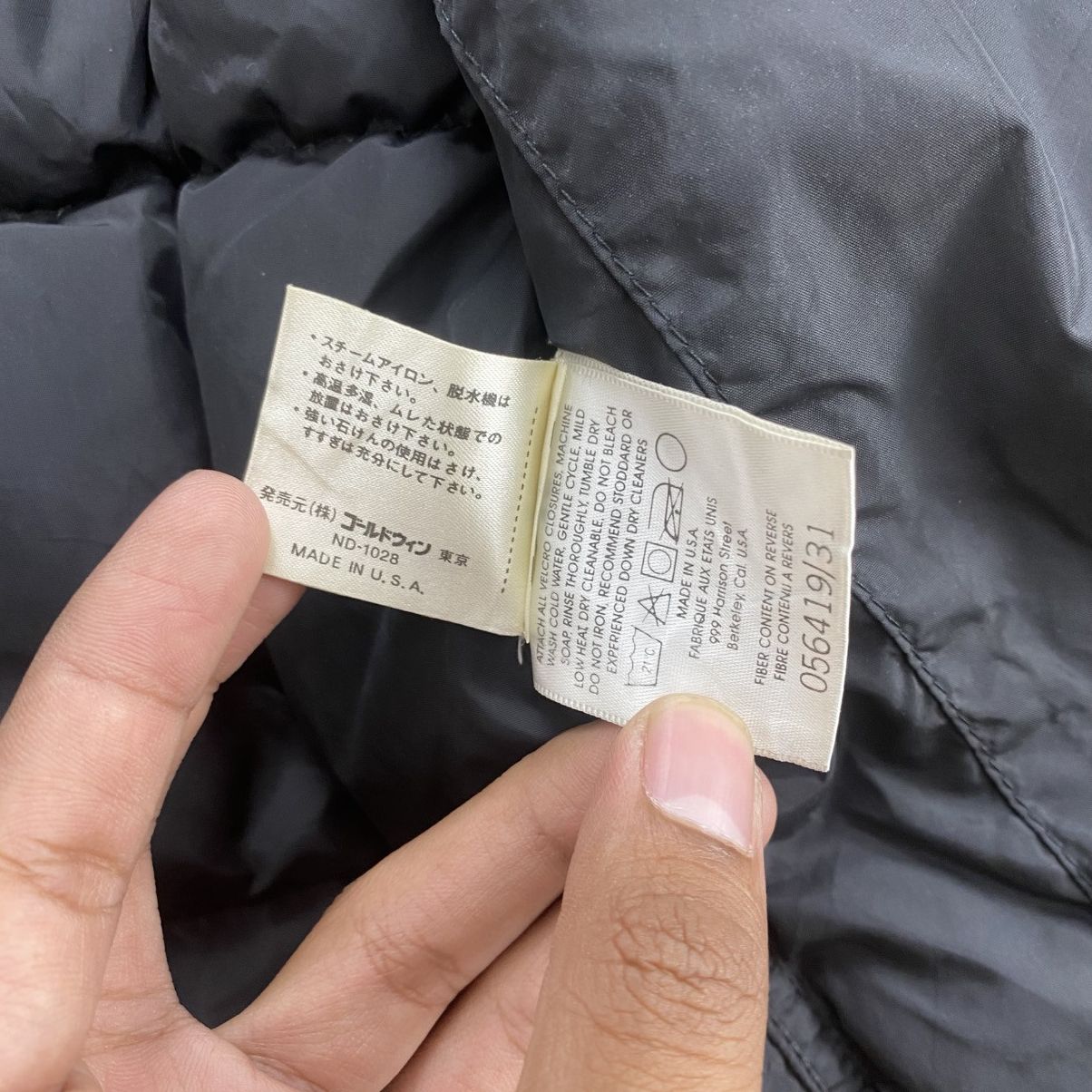 The North Face 🇺🇸90s Vintage The North Face 2tone Nuptse Puffer Down Jacket Size US M / EU 48-50 / 2 - 10 Thumbnail