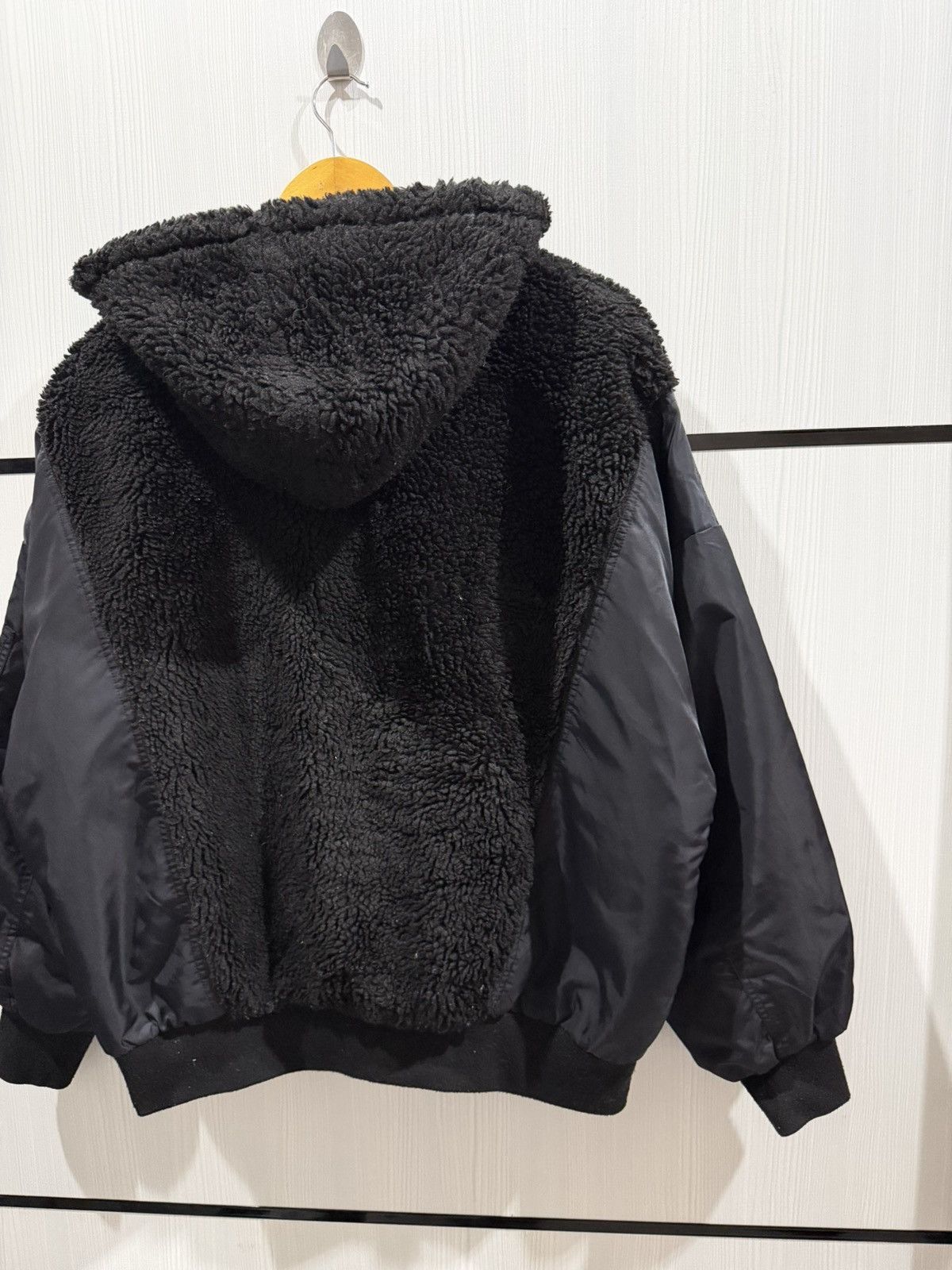 Japanese Brand Emoda Bored Docking MA-1 Faux Sherling Panel Hooded Jaxket Size US XL / EU 56 / 4 - 20 Thumbnail