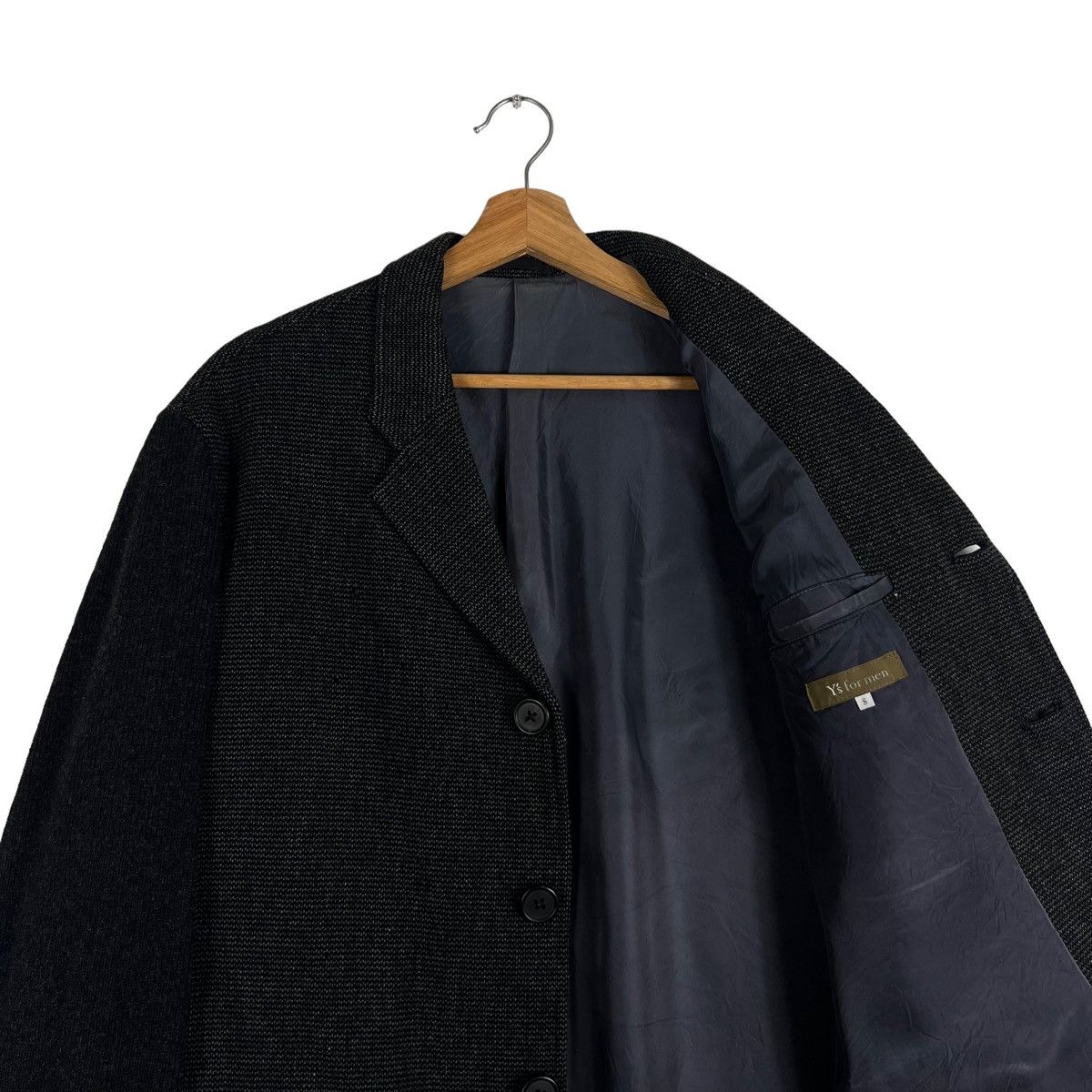 Yohji Yamamoto 🔥VTG 80’s Y’S FOR MEN WOOL JACKET CARDIGAN SLEEVE Size US S / EU 44-46 / 1 - 13 Thumbnail
