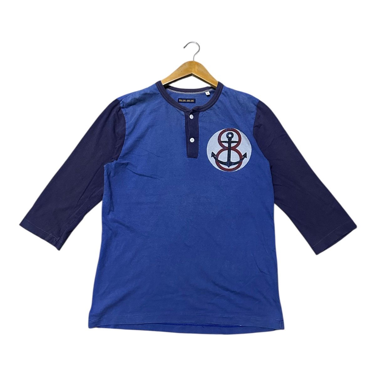 Blue Blue Japan Blue blue japan navy raglan shirt Size US M / EU 48-50 / 2 - 1 Thumbnail