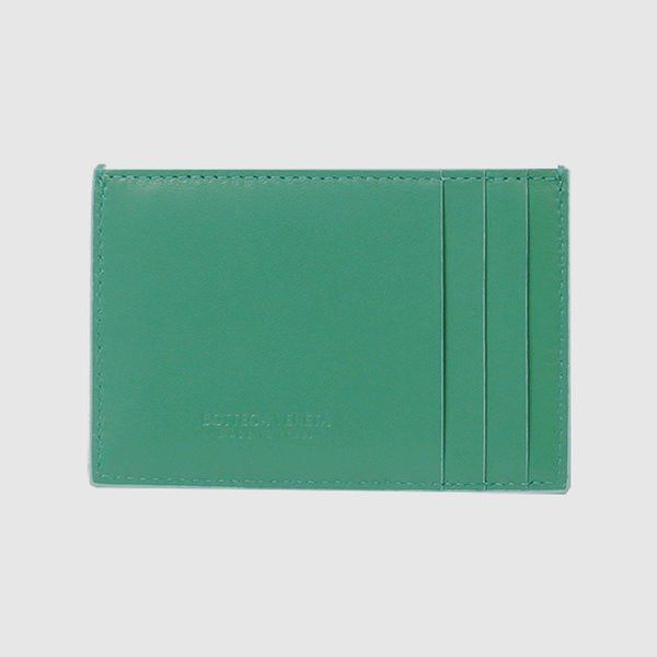 Bottega Veneta o1n1vont1124 Size: OS / Intrecciato Card Wallet in Green Size ONE SIZE - 2 Thumbnail