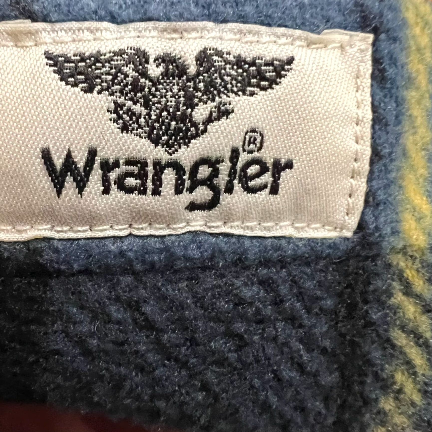 Wrangler VINTAGE Wrangler Fleece Plaid Button-Up Shirt Men’s 2XL Blue Long Sleeve Casual Outdoor Size US XXL / EU 58 / 5 - 7 Thumbnail
