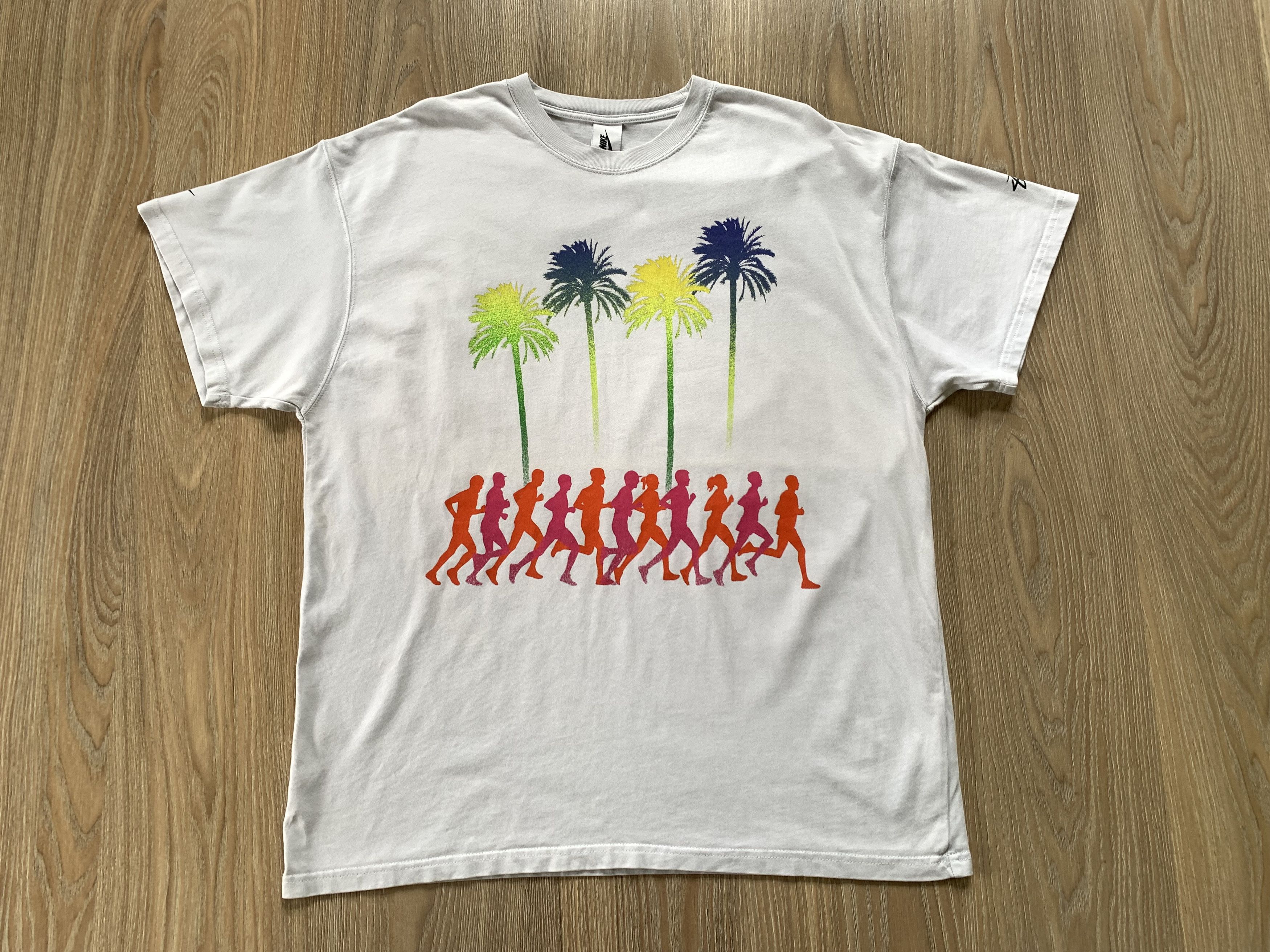 Nike × Stussy Stussy X Nike Cotton T-Shirt Size US XL / EU 56 / 4 - 2 Thumbnail