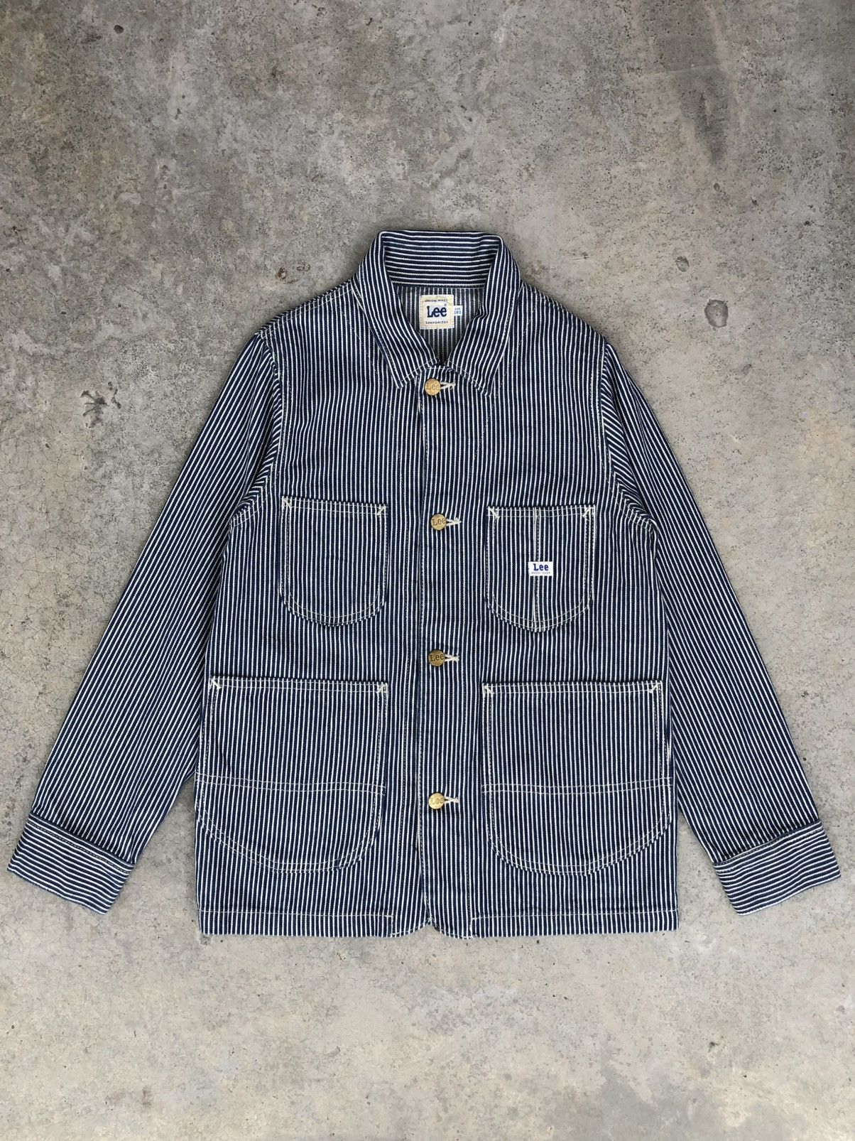 Lee Vintage Lee Chore Jacket Hickory Wabash Size US S / EU 44-46 / 1 - 1 Thumbnail