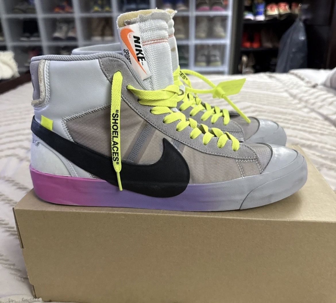 Nike × Off-White Serena Williams Off White White Blazer Size US 12 / EU 45 - 2 Thumbnail