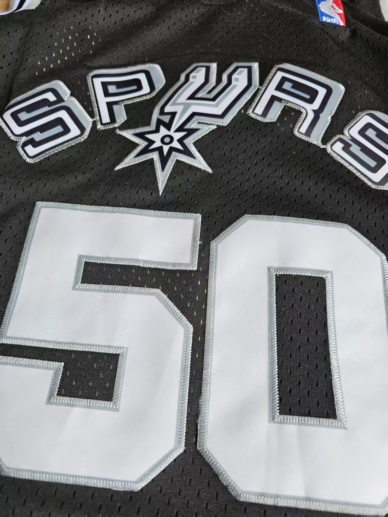 NBA 1998 99 San Antonio Spurs #50 David Robinson Jersey Size US XL / EU 56 / 4 - 5 Thumbnail
