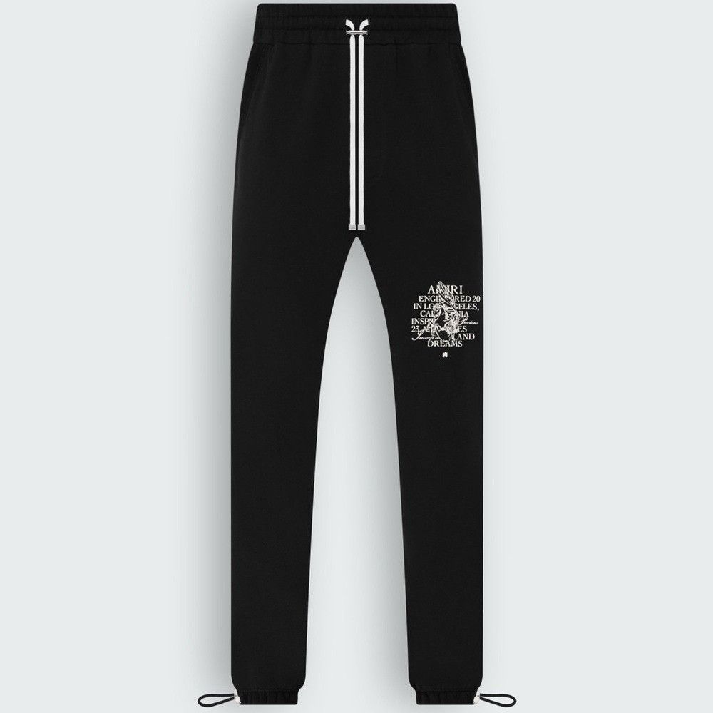 Amiri Amiri Precious Memories Sweatpants Black Men’s Size XXL Size US 40 / EU 56 - 1 Thumbnail