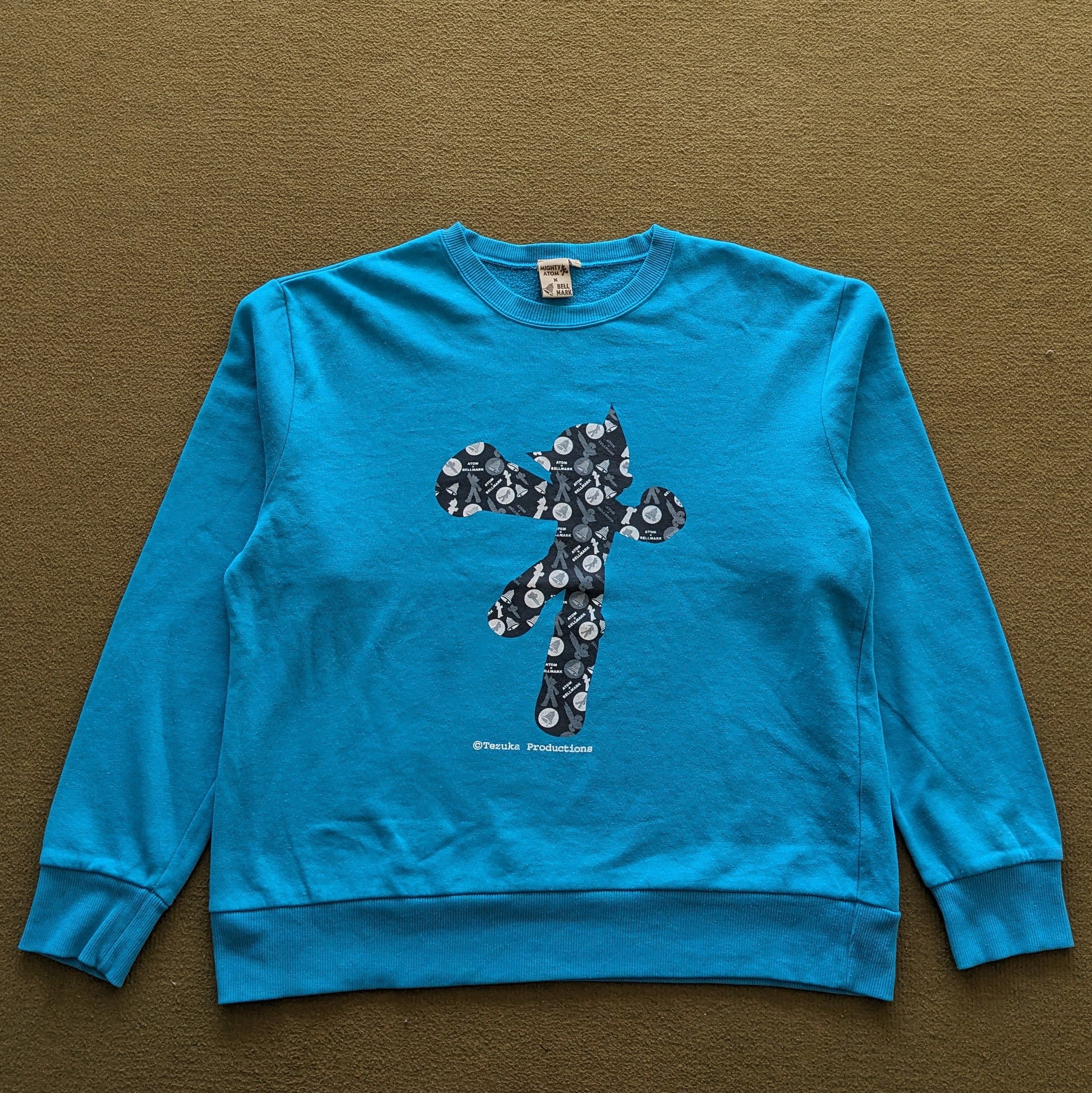 Vintage Vintage MIGHTY ATOM Astro Boy Japanese Cartoon Sweatshirt Size US L / EU 52-54 / 3 - 1 Thumbnail