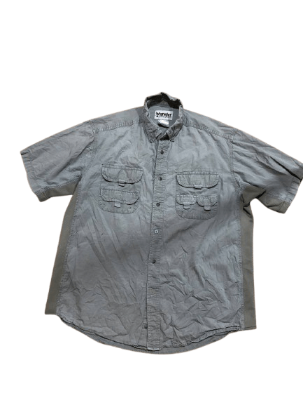 Wrangler Vintage Wrangler Classic Fit Button Up Shirt Size XL Size US XL / EU 56 / 4 - 1 Thumbnail