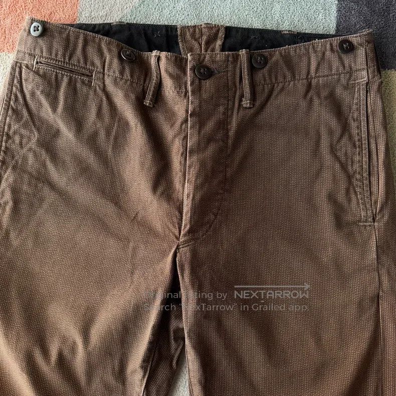 RRL Ralph Lauren RRL Ralph Lauren Brown Striped Casual Pants Size US 30 / EU 46 - 7 Thumbnail