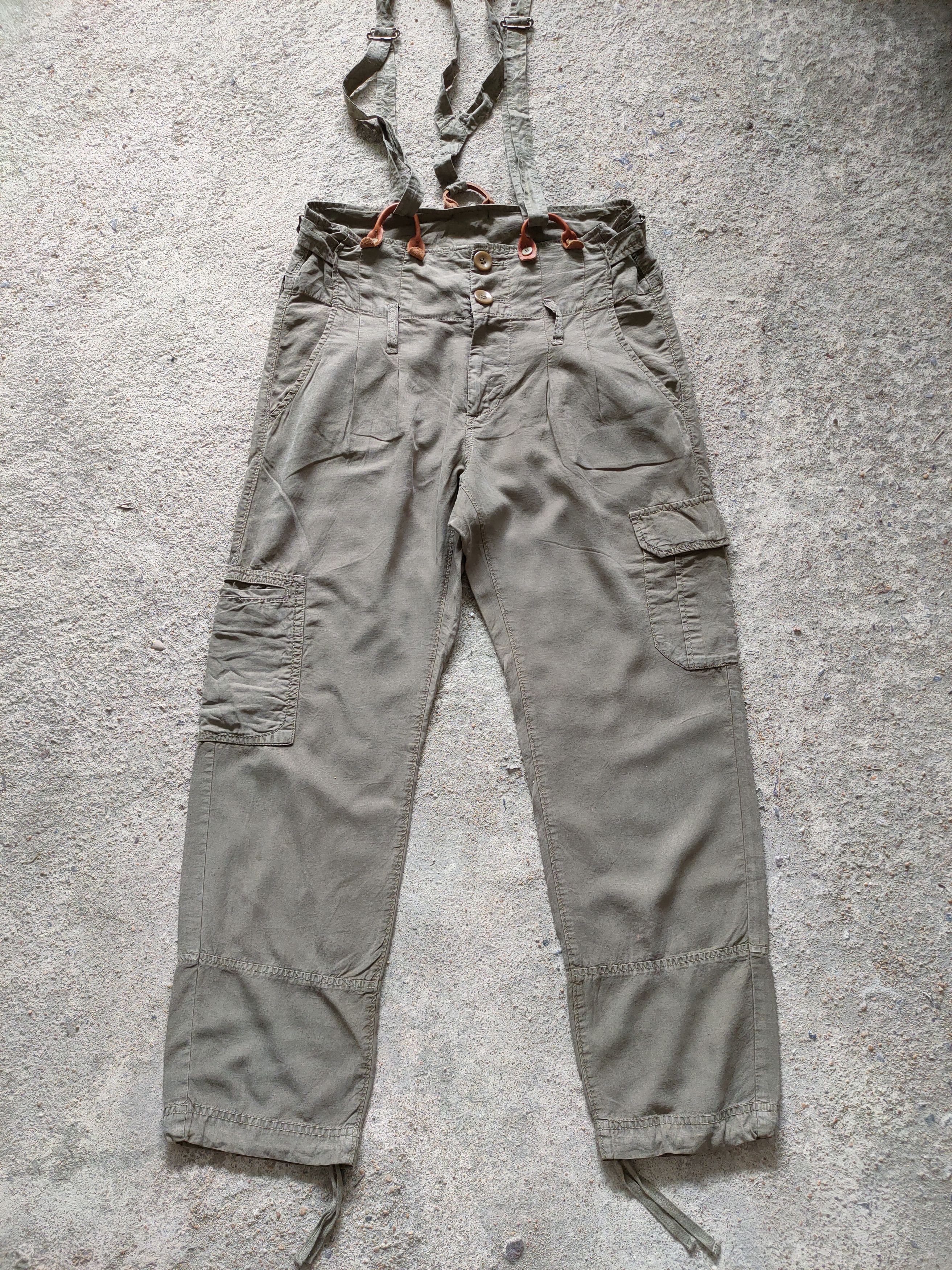 Japanese Brand × Vintage SUPER HAKKA SUSPENDER CARGO PANTS Size US 32 / EU 48 - 1 Thumbnail