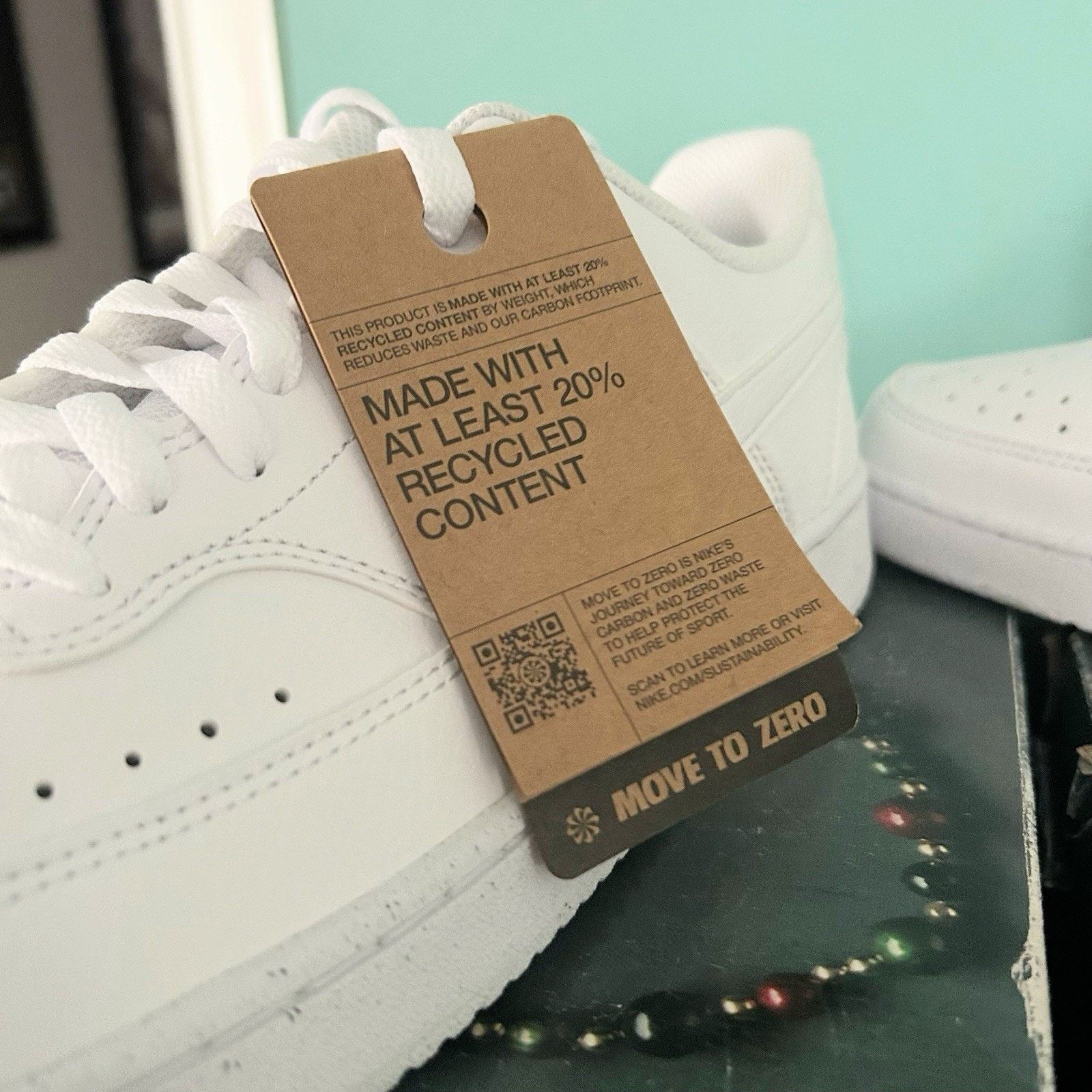 Nike Nike Court Vision Low Next Nature Sneaker White Men's 8.5 Size US 8.5 / EU 41-42 - 7 Thumbnail