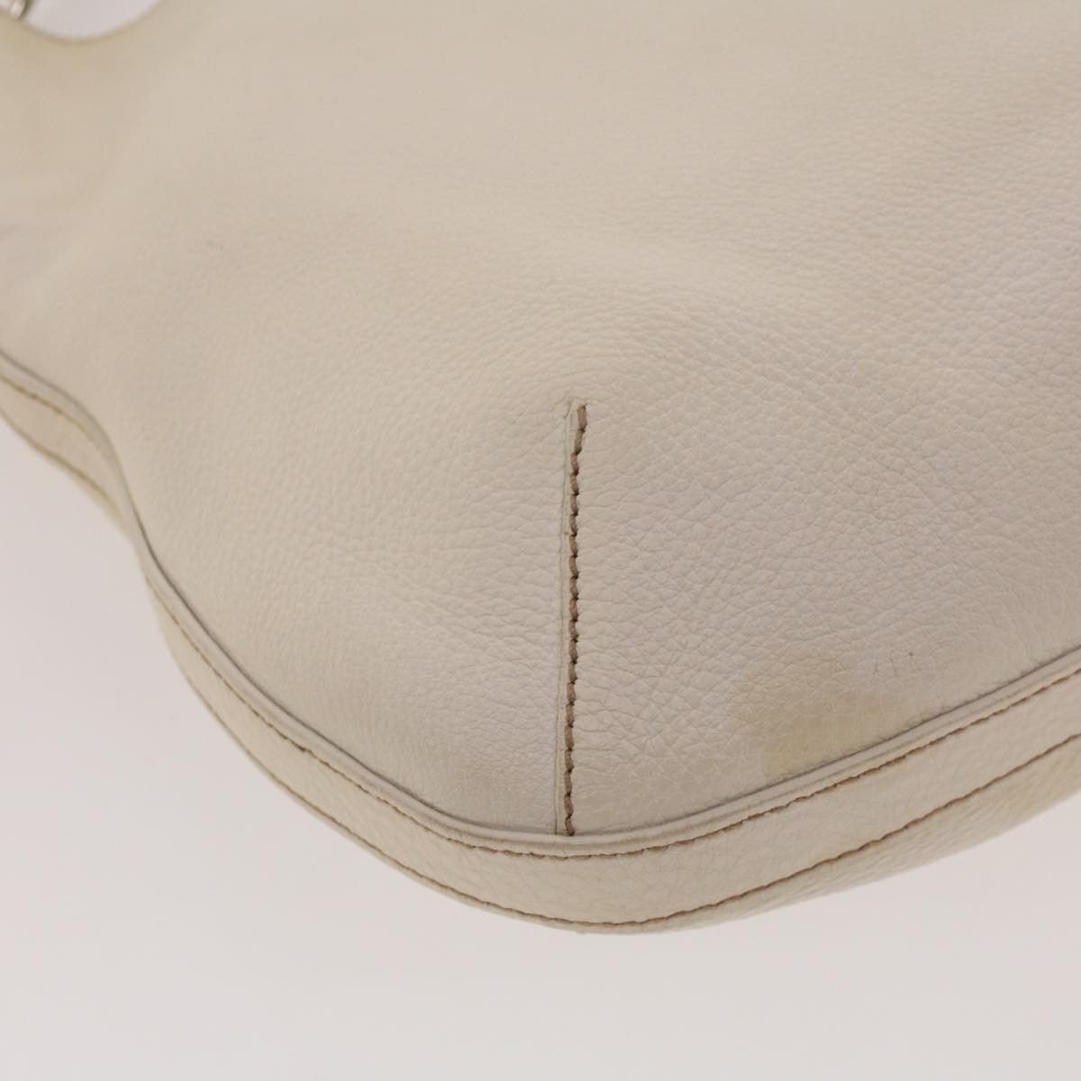 Prada PRADA Shoulder Bag Leather White Size ONE SIZE - 9 Thumbnail