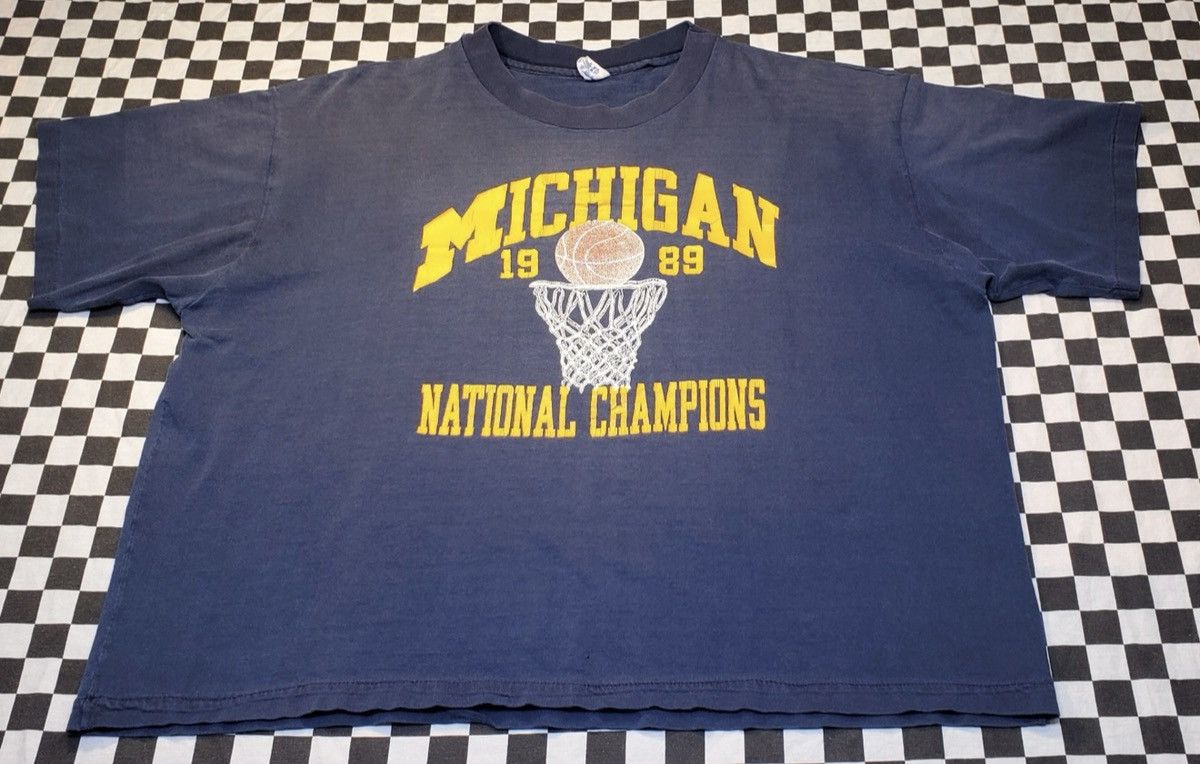 Champion 1989 MICHIGAN T SHIRT RARE Size US XXL / EU 58 / 5 - 1 Preview