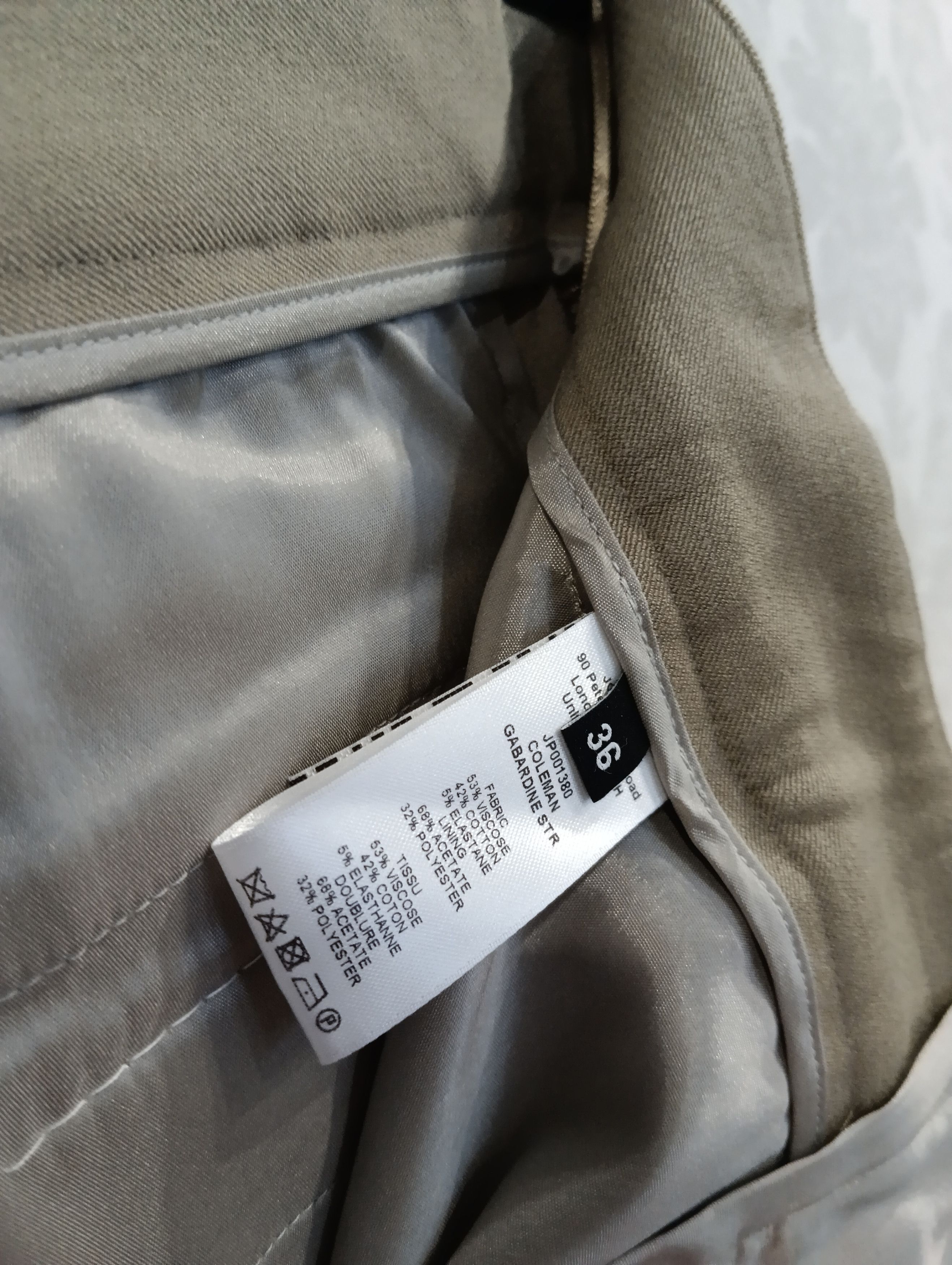 Joseph JOSEPH Cropped gabardine straight-leg pants women size 36 Size 25" / US 0 / IT 36 - 7 Thumbnail