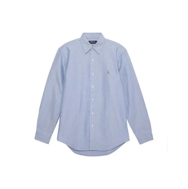 Polo Ralph Lauren Polo Ralph Lauren SS22 Solid Logo Embroidered Long-Sleeve Shirt Size US L / EU 52-54 / 3 - 1 Thumbnail
