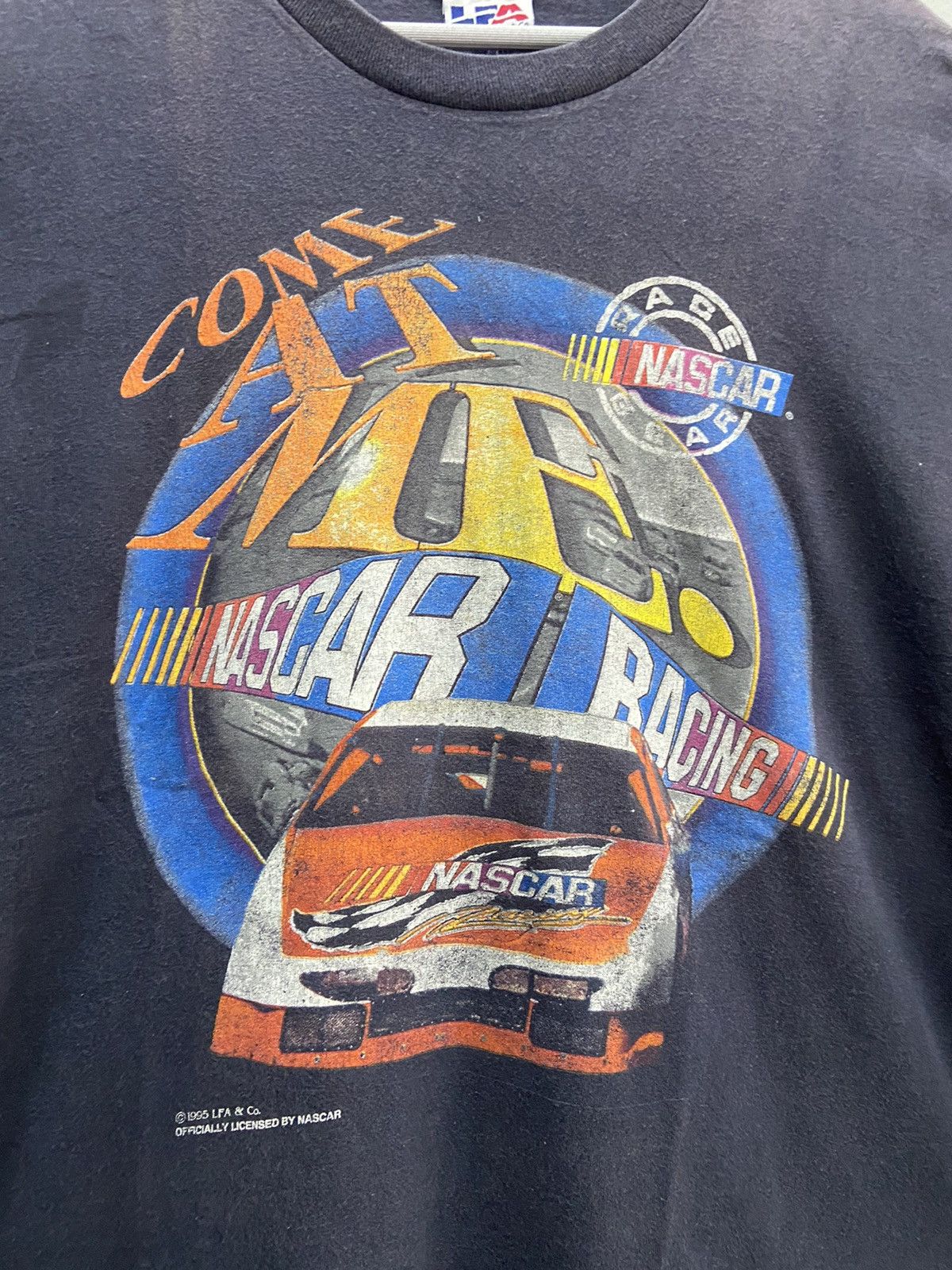 NASCAR VINTAGE 1995 COME AT ME NASCAR SHORT SLEEVE TEE SHIRT Size US XL / EU 56 / 4 - 7 Thumbnail