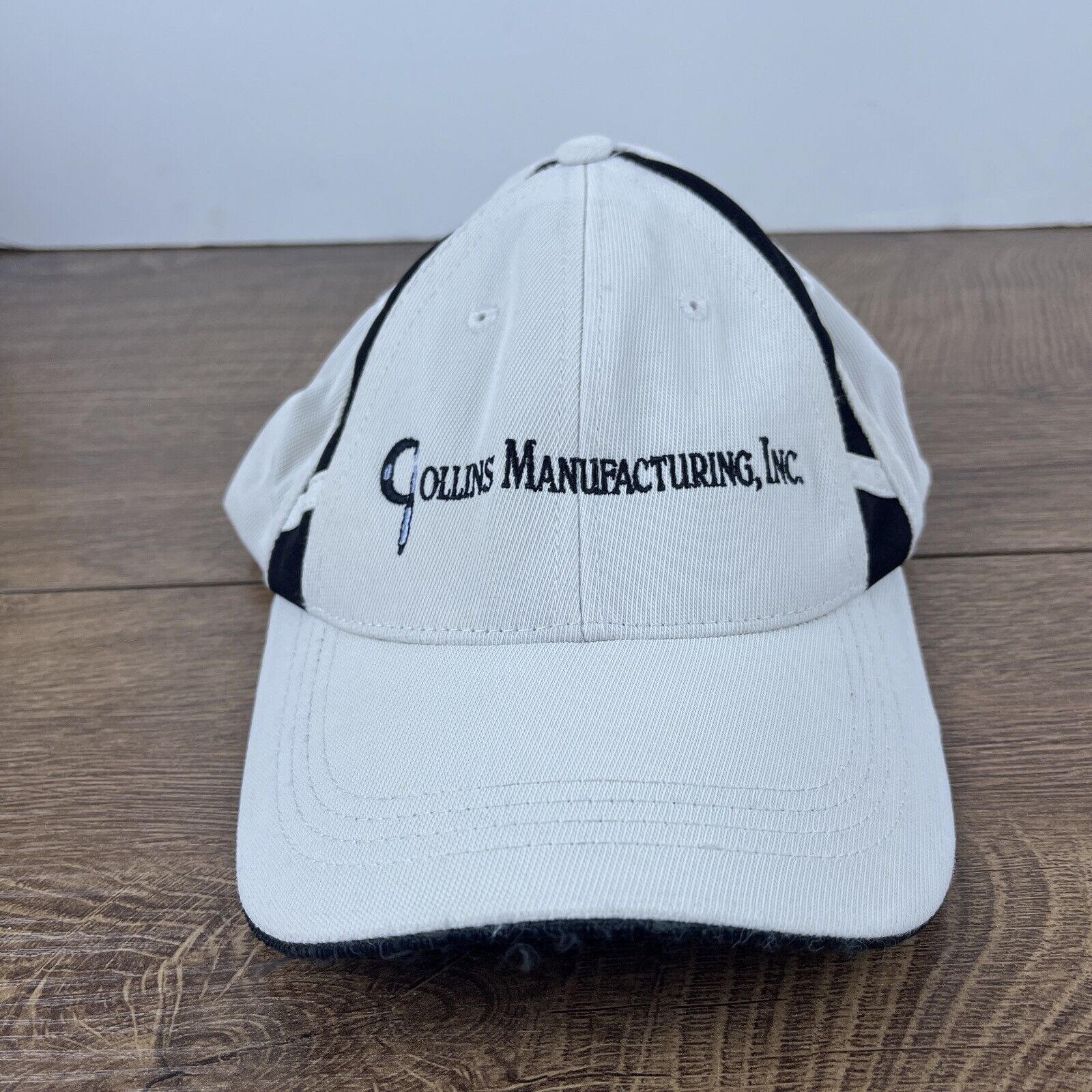 Other Collins Manufacturing Hat White Hat Adjustable Adult Size Ha Size ONE SIZE - 2 Thumbnail