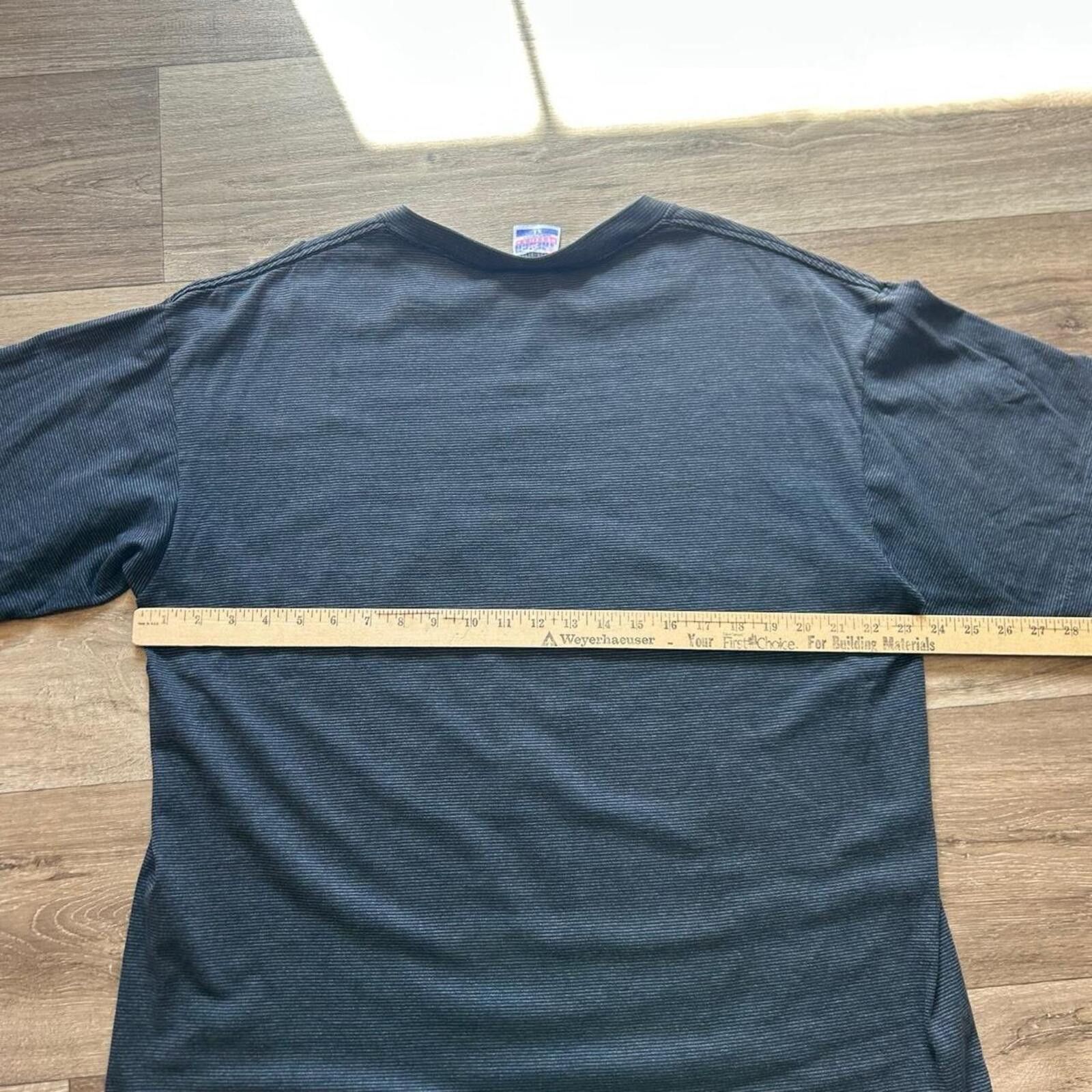 NFL NFL Men's Black and Grey Tshirt Size US XL / EU 56 / 4 - 5 Thumbnail