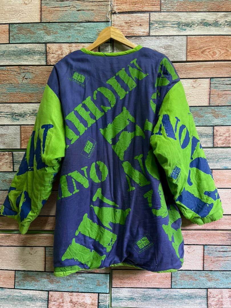 Michiko Koshino London Archive Michiko Koshino All-Over Print Logo Oversized Jacke Size L / US 10 / IT 46 - 2 Thumbnail