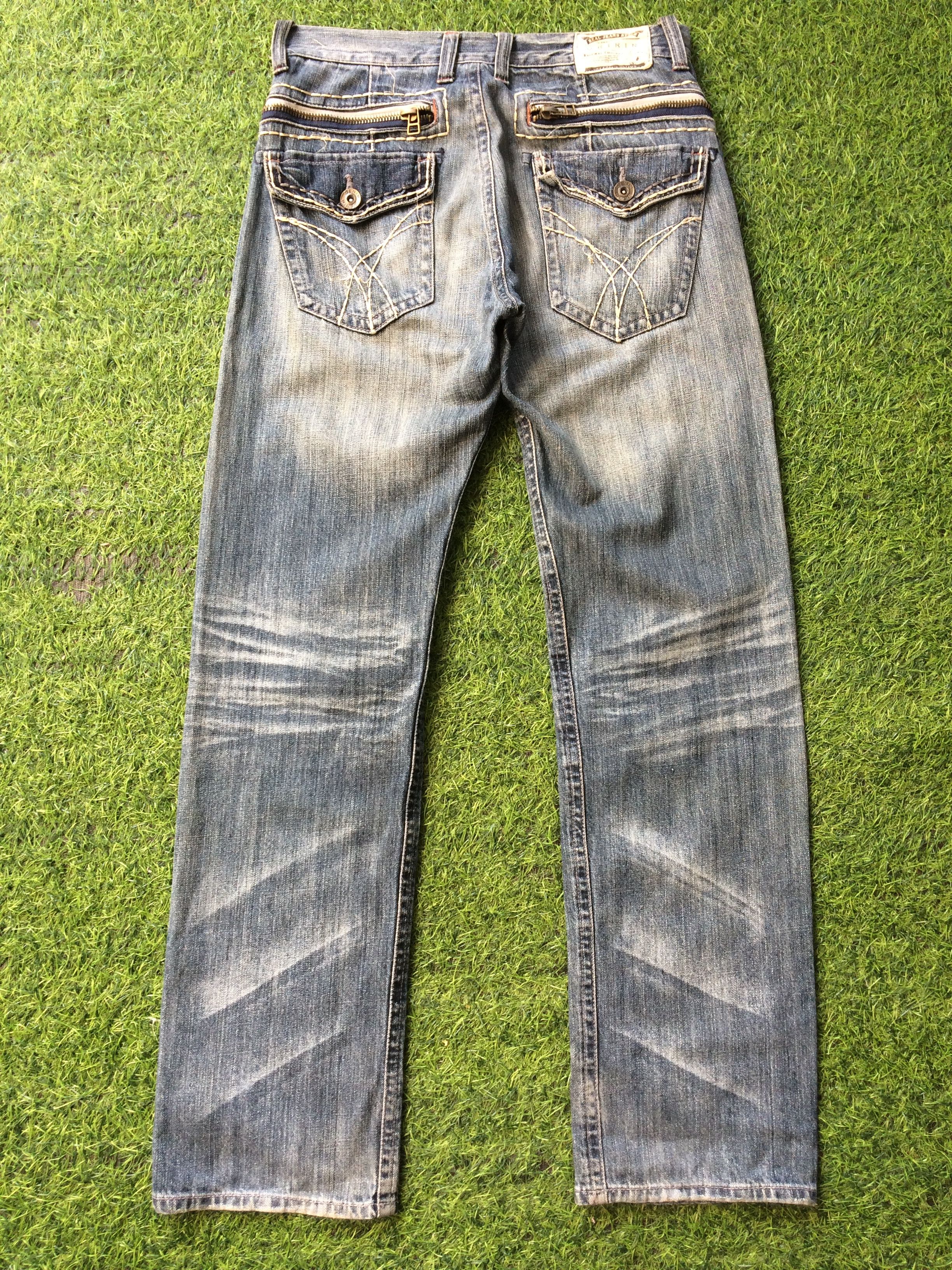 image of Archival Clothing Oririn Japan Denim Jeans D-483 in Blue Denim, Men's (Size 30)