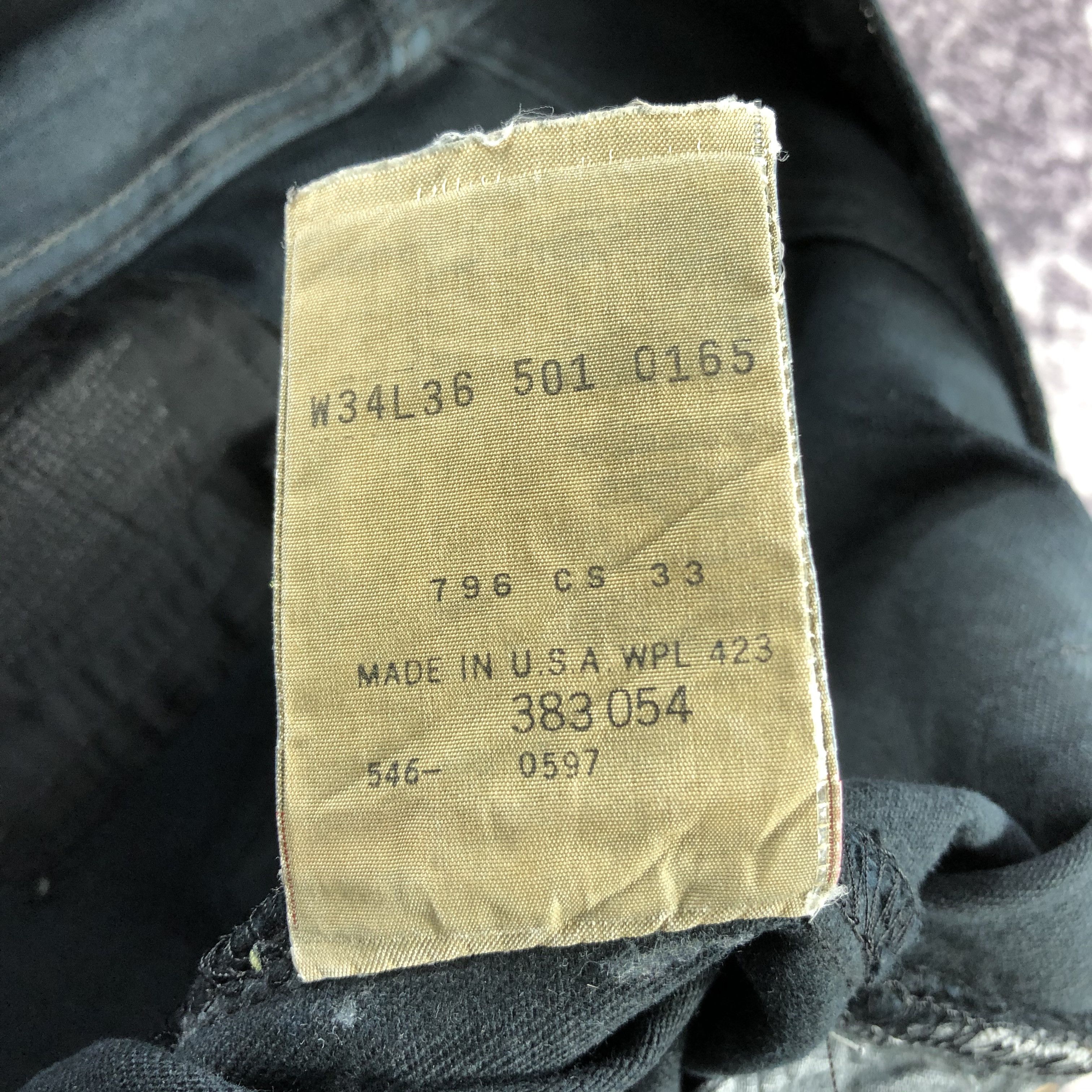 Levi's 90s Vintage Levis 501 Earth Tone Jeans-JM2603 Size US 34 / EU 50 - 17 Thumbnail