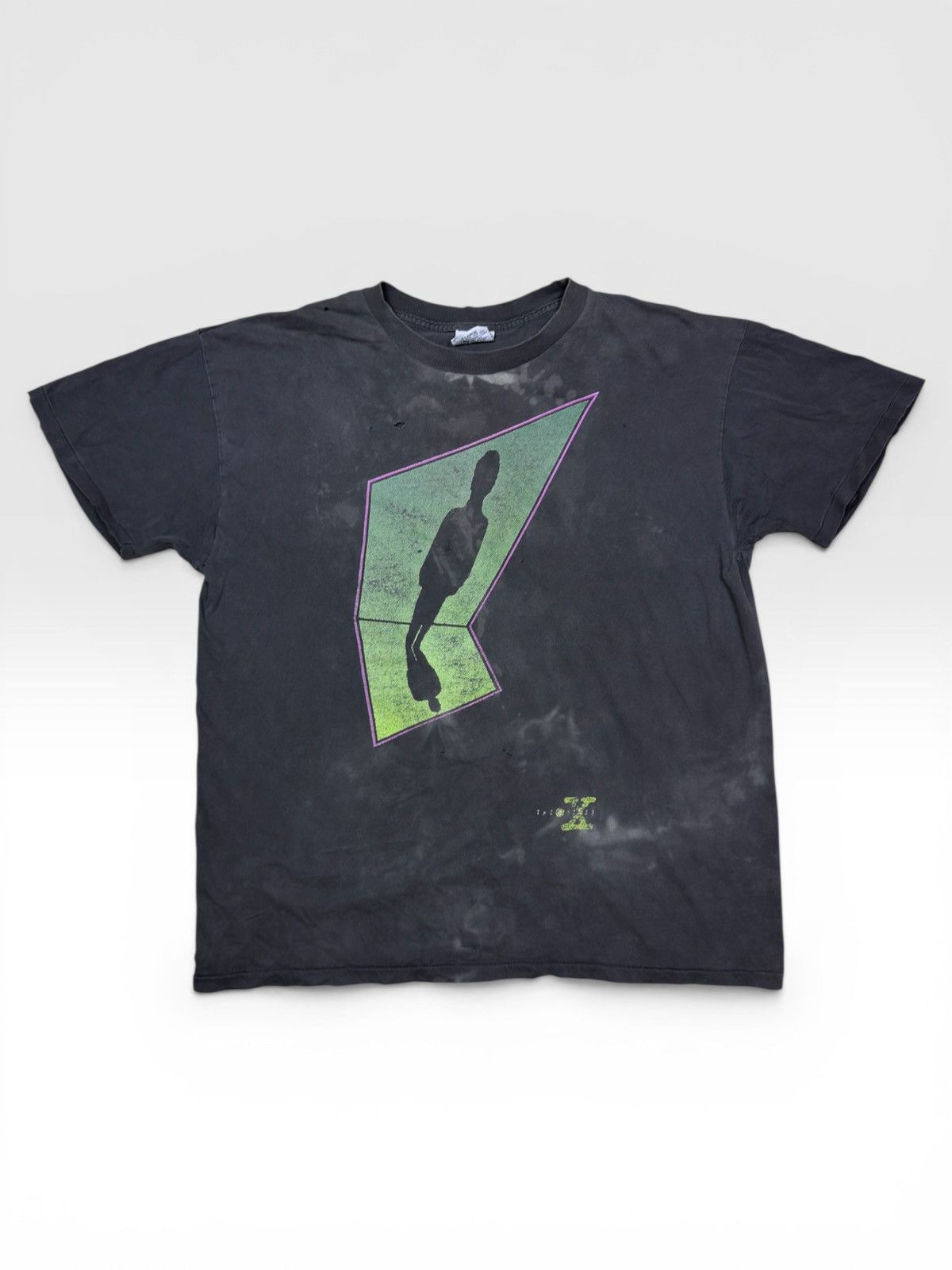 Vintage *RARE* 1996 VINTAGE 90s TV SHOW X FILES FICTION FADED THRASH Size US XL / EU 56 / 4 - 1 Thumbnail