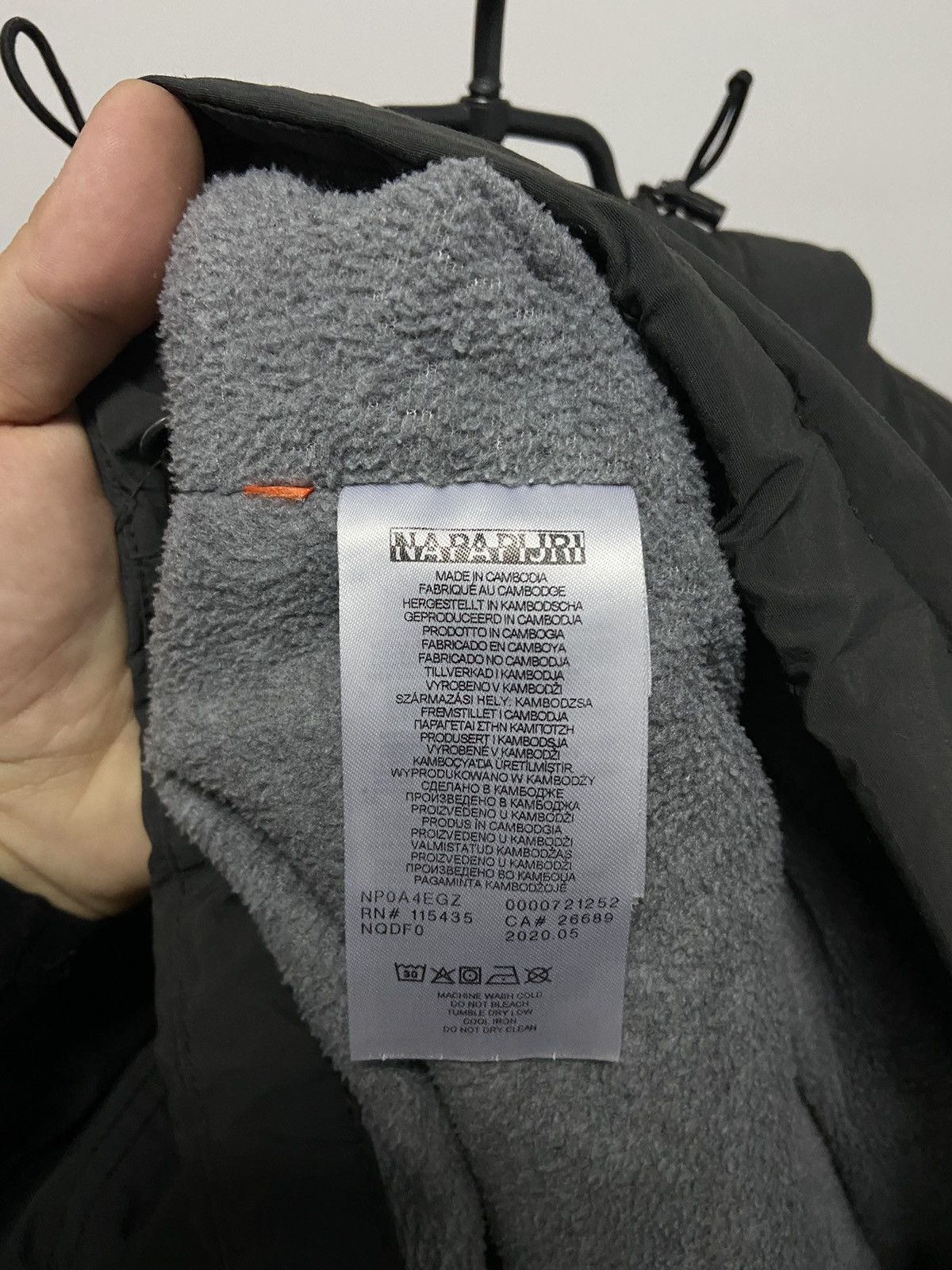 Napapijri × Vintage Napapijri anorak Jacket big Logo pocket Vintage fleece Size US S / EU 44-46 / 1 - 9 Thumbnail